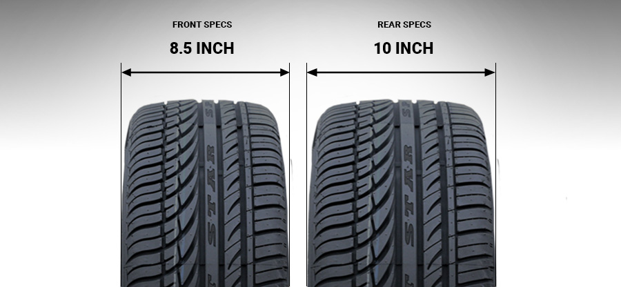 How to Pick Staggered Wheel Sizes