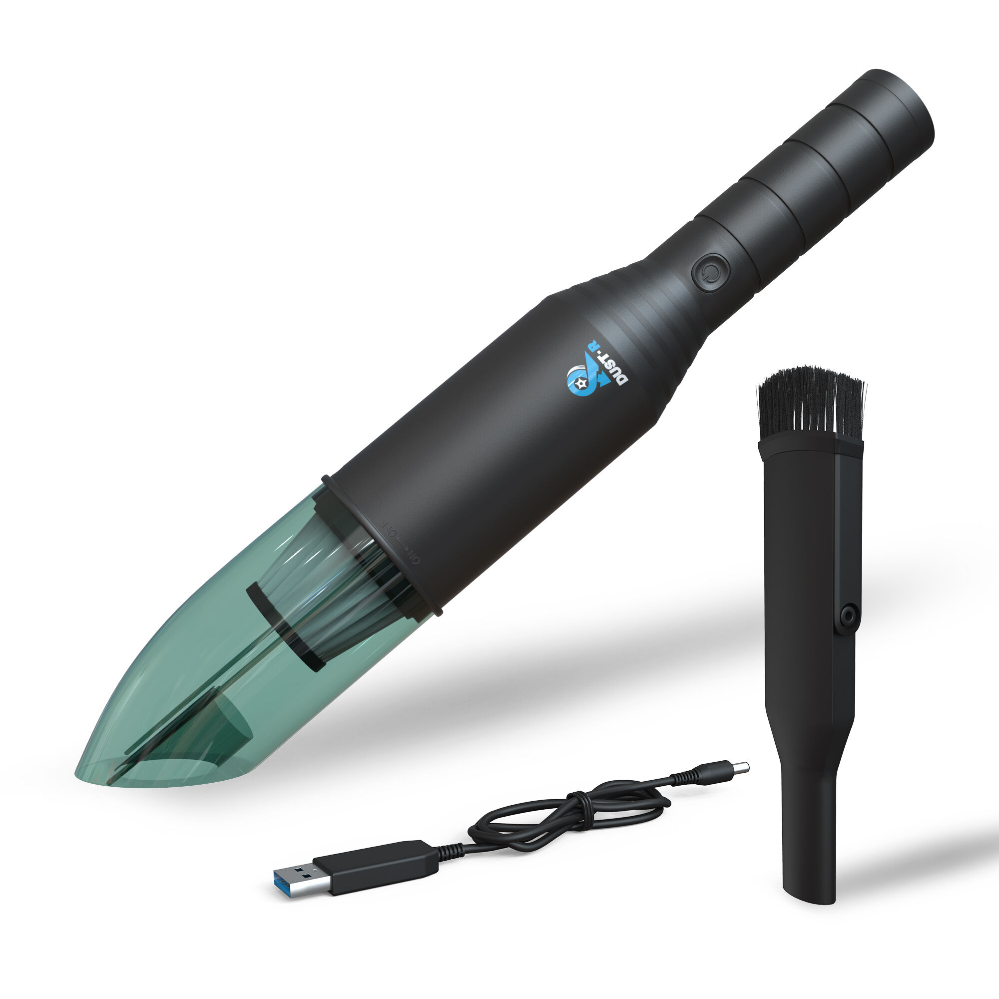 Organically driven Dust-R Portable Vacuum 120W suction power