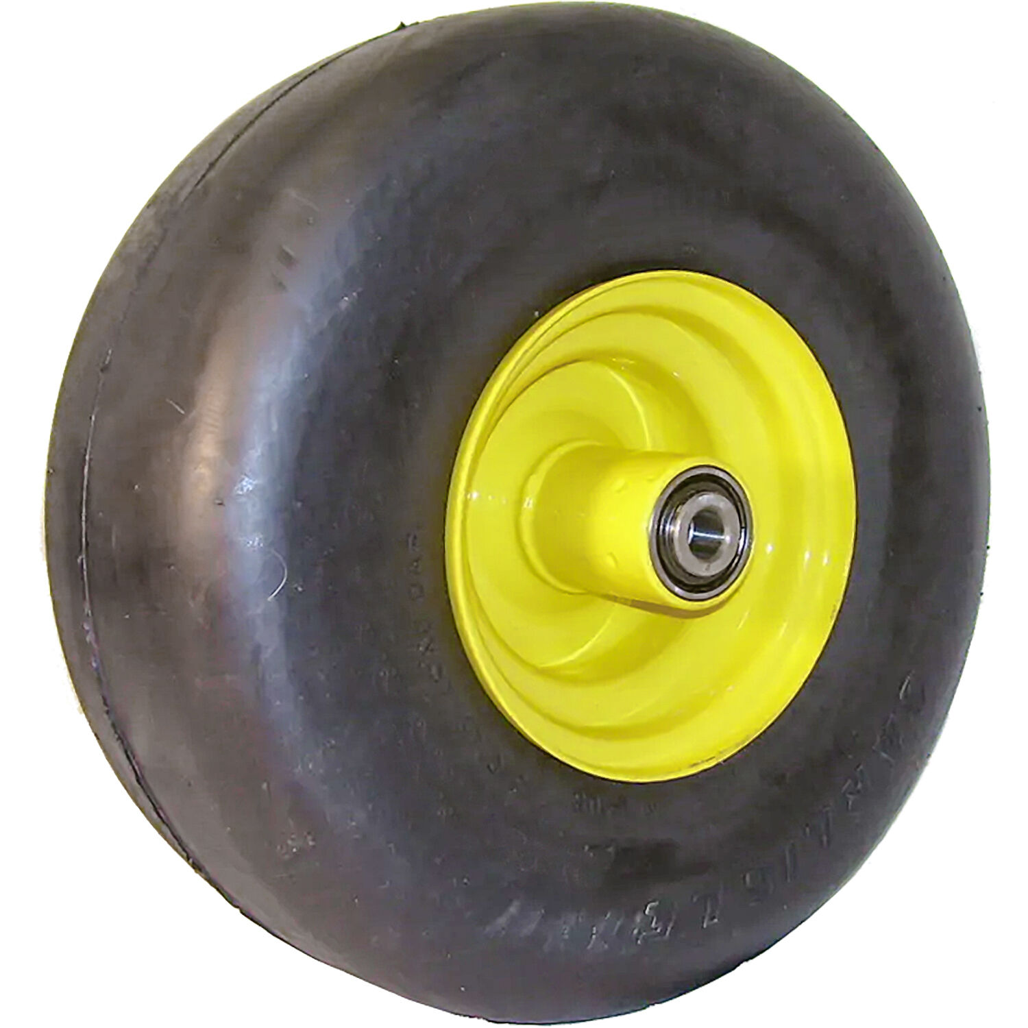 Carlisle (Carlstar) Smooth 15X6.00-6 4 Ply AS A/S All Season 5/8" Yellow Solid Assembly