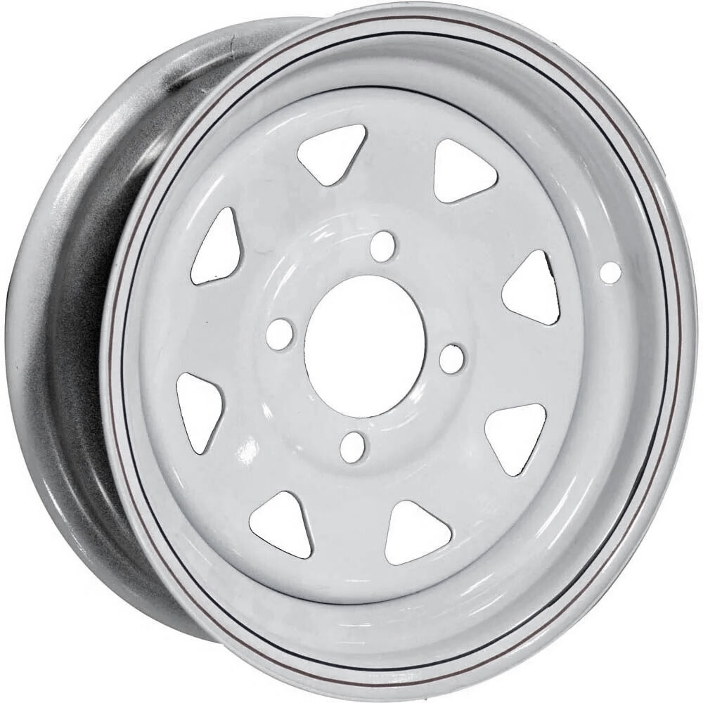 Carlisle (Carlstar) Sport Trail ST 20.5X8.00-10 C (6 Ply) 10x6 4x101.6 White Eight Spoke