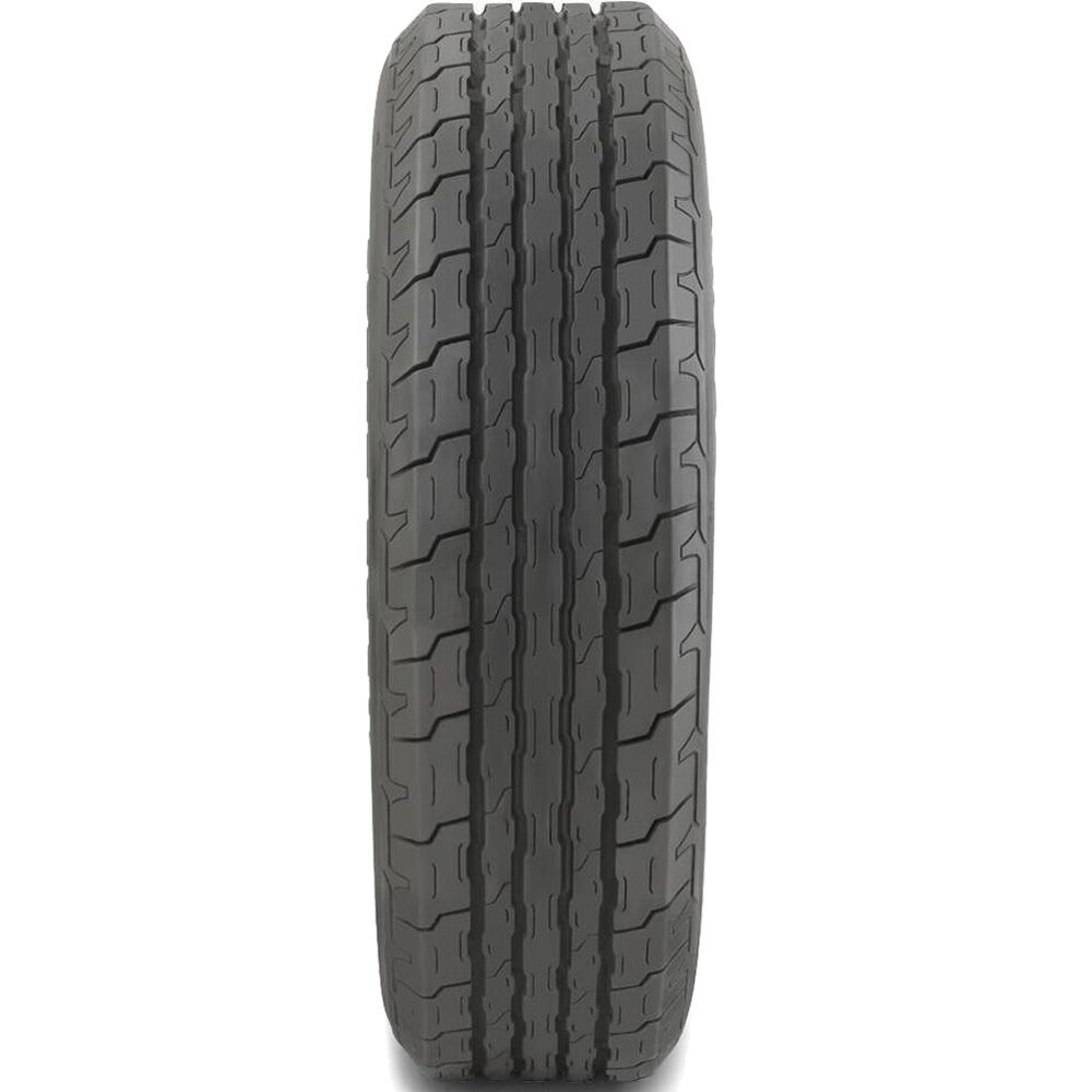 Carlisle Sport Trail LH ST 5.30-12 C (6 Ply) 4 x 4 White Eight Spoke Tire and Wheel Assembly