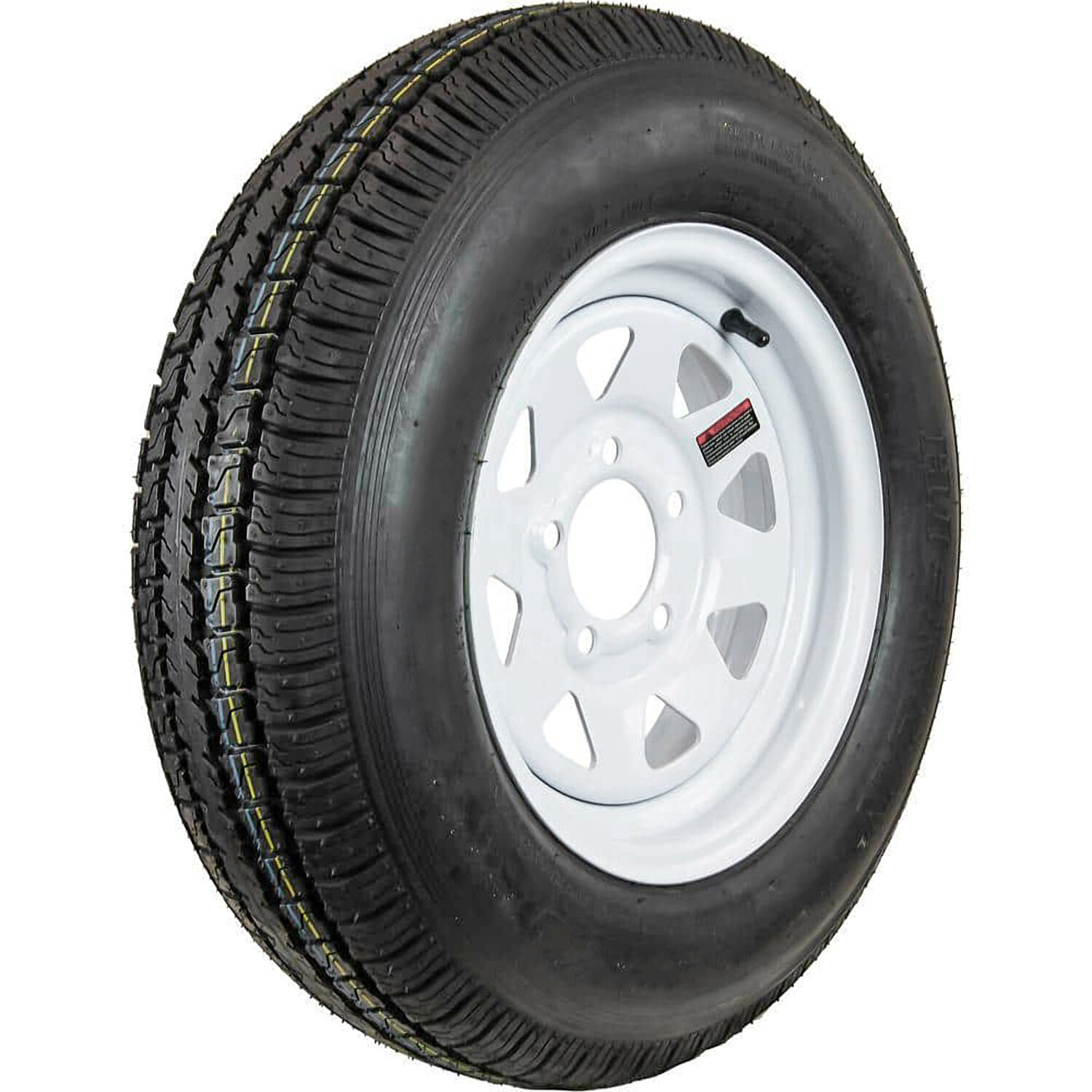 Hi-Run H180 ST 175/80D13 C (6 Ply) 13x4.5 5 x 114.3 White Eight Spoke
