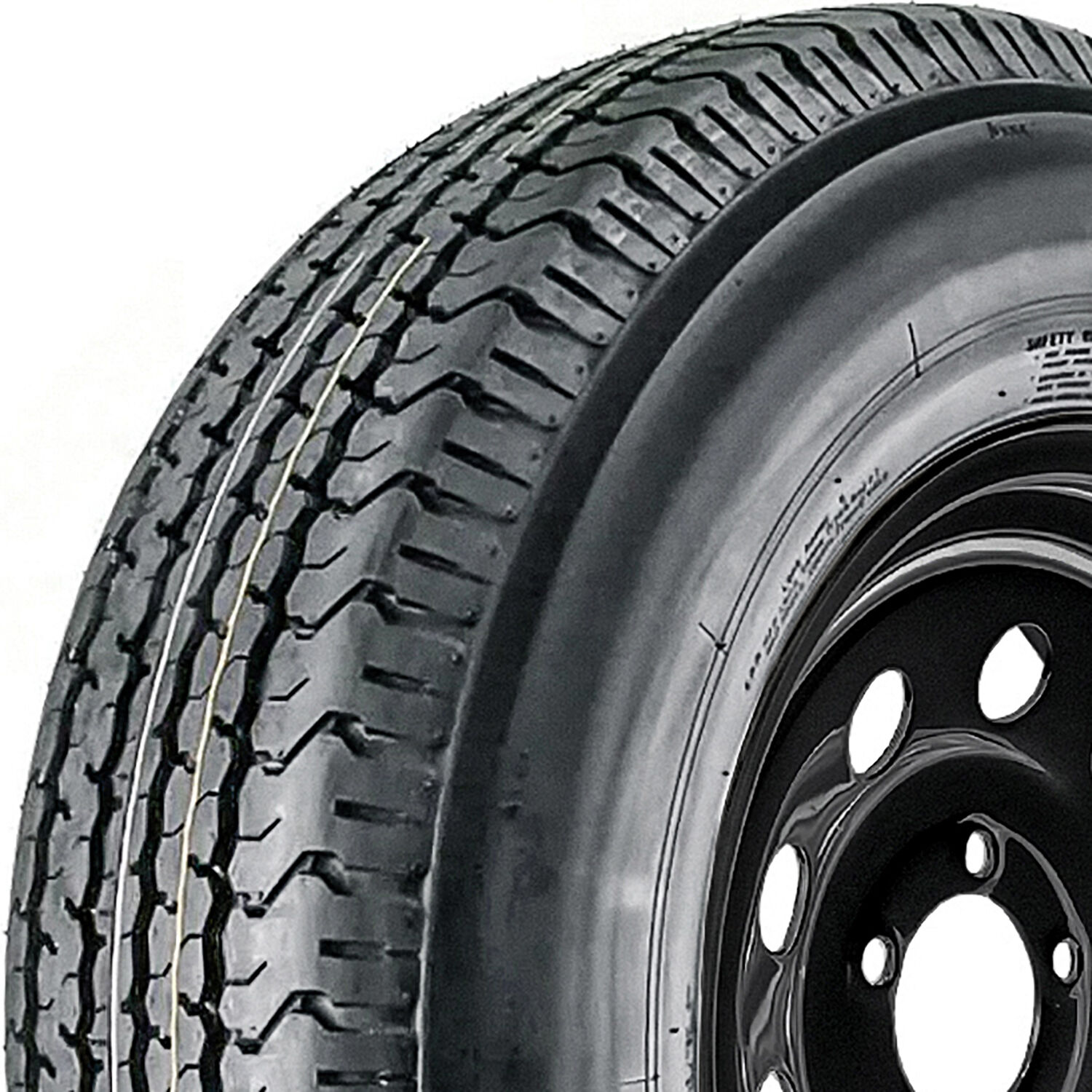 Kenda Loadstar Karrier ST 205/75R15 108M D (8 Ply) Trailer 5 x 114.3 Black Modular Assembly