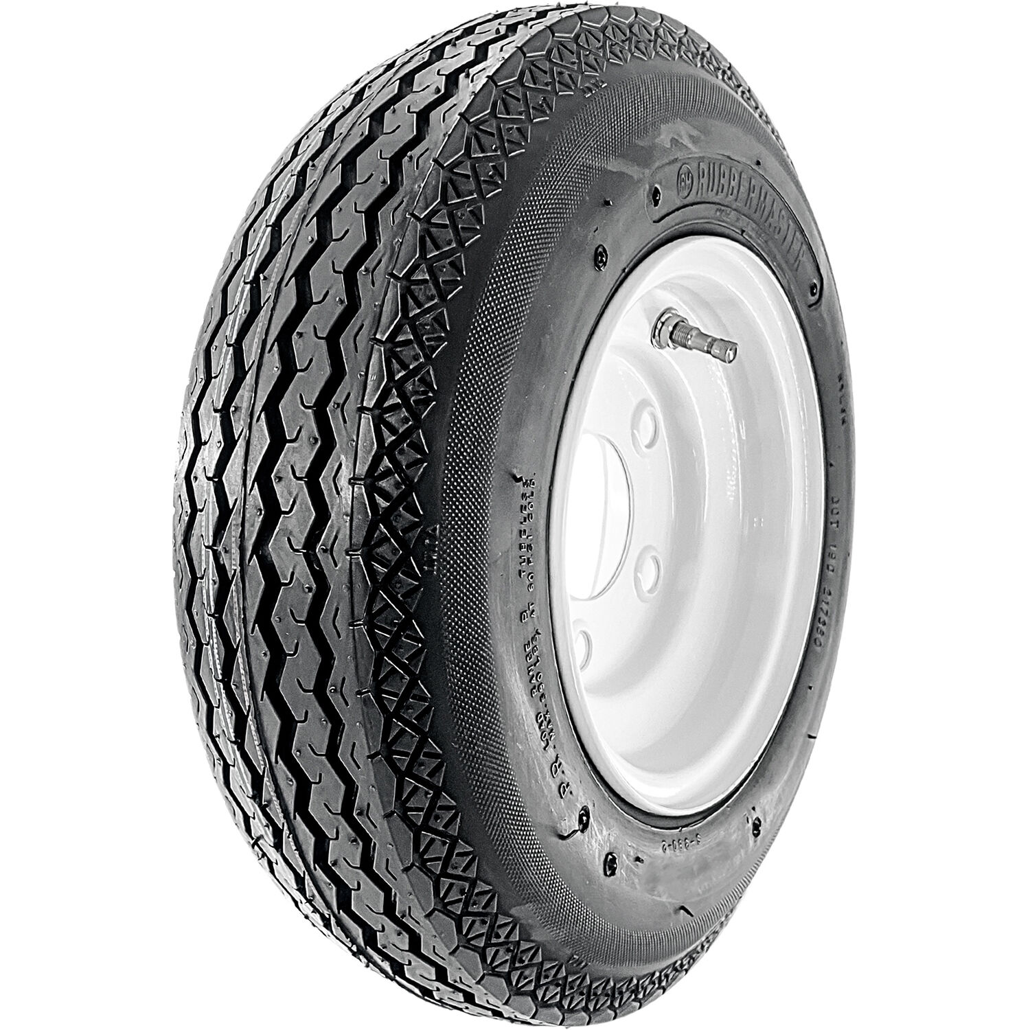 RubberMaster P819 ST 4.8-8 4.80-8 4.8X8 B 4 Ply 5 on 4.5 Stamped Assemblies