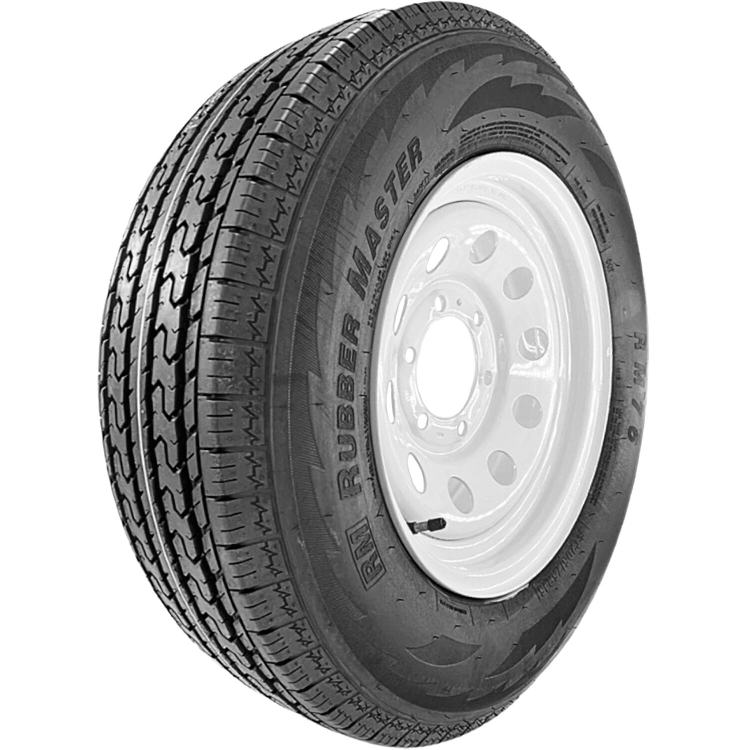 RubberMaster RM76 ST 205/75R15 E (10 Ply) 15x6 6 x 139.7 White Modular