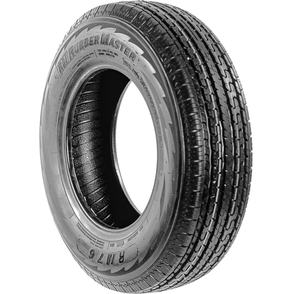 RubberMaster RM76 ST 205/75R15 Load C 6 Ply 5 on 5 Eight Spoke Wheel Assembly