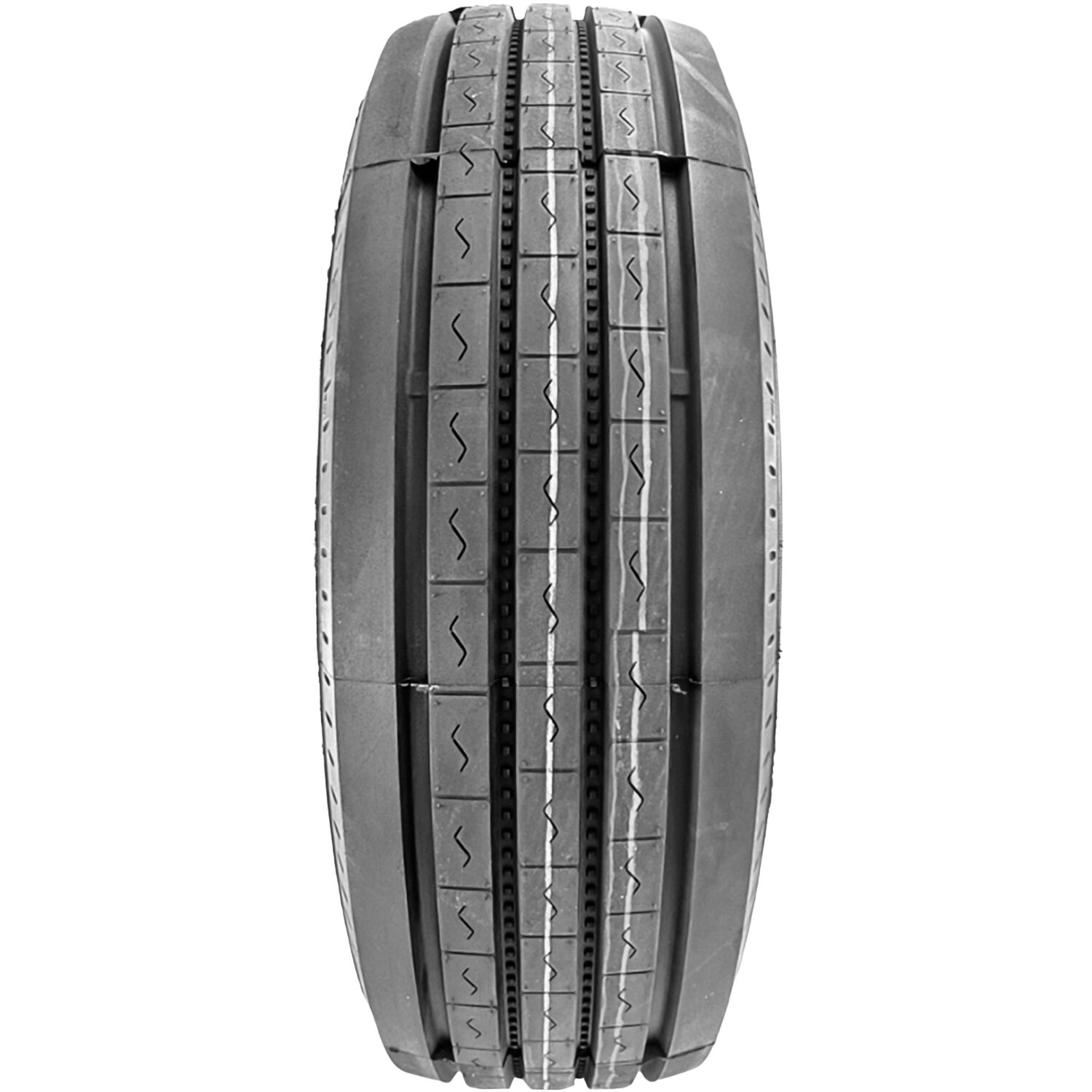 RubberMaster RM86 All Steel ST 235/85R16 131/127M G (14 Ply) 16x6 8 x 165.1 White Eight Spoke