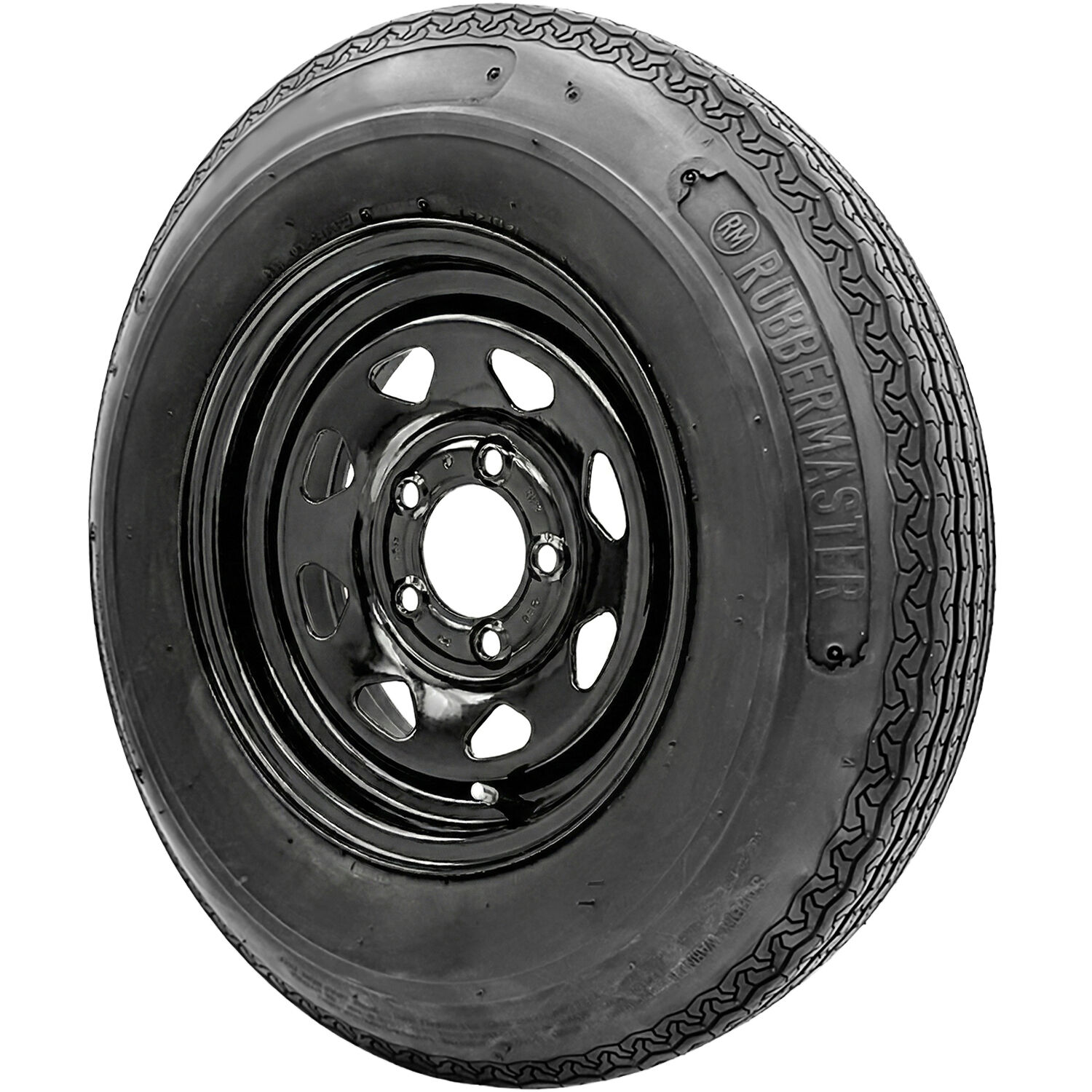 RubberMaster S257 ST C78-13 C (6 Ply) 13x4.5 5 x 114.3 Black Eight Spoke