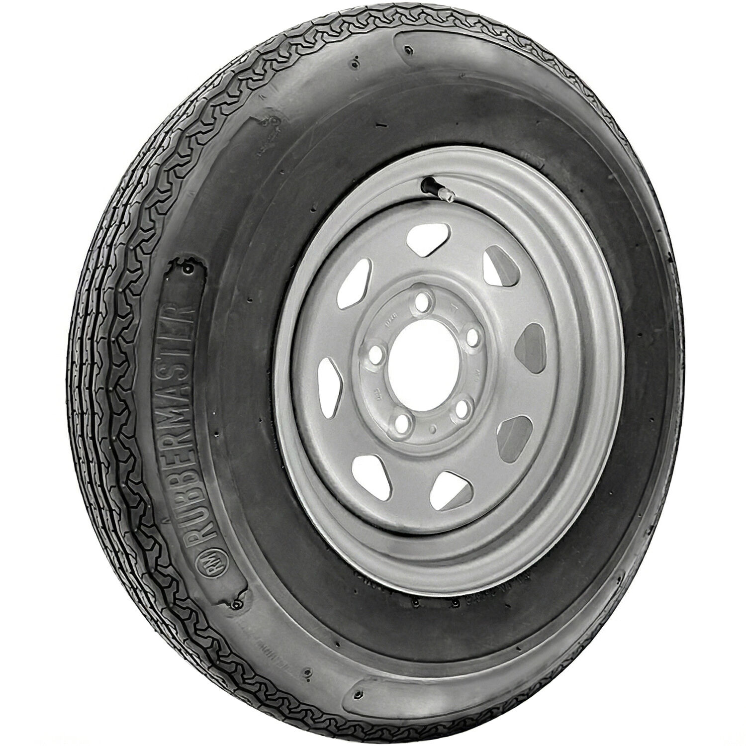 RubberMaster S257 ST C78-13 C (6 Ply) 13x4.5 5 x 114.3 Silver Eight Spoke
