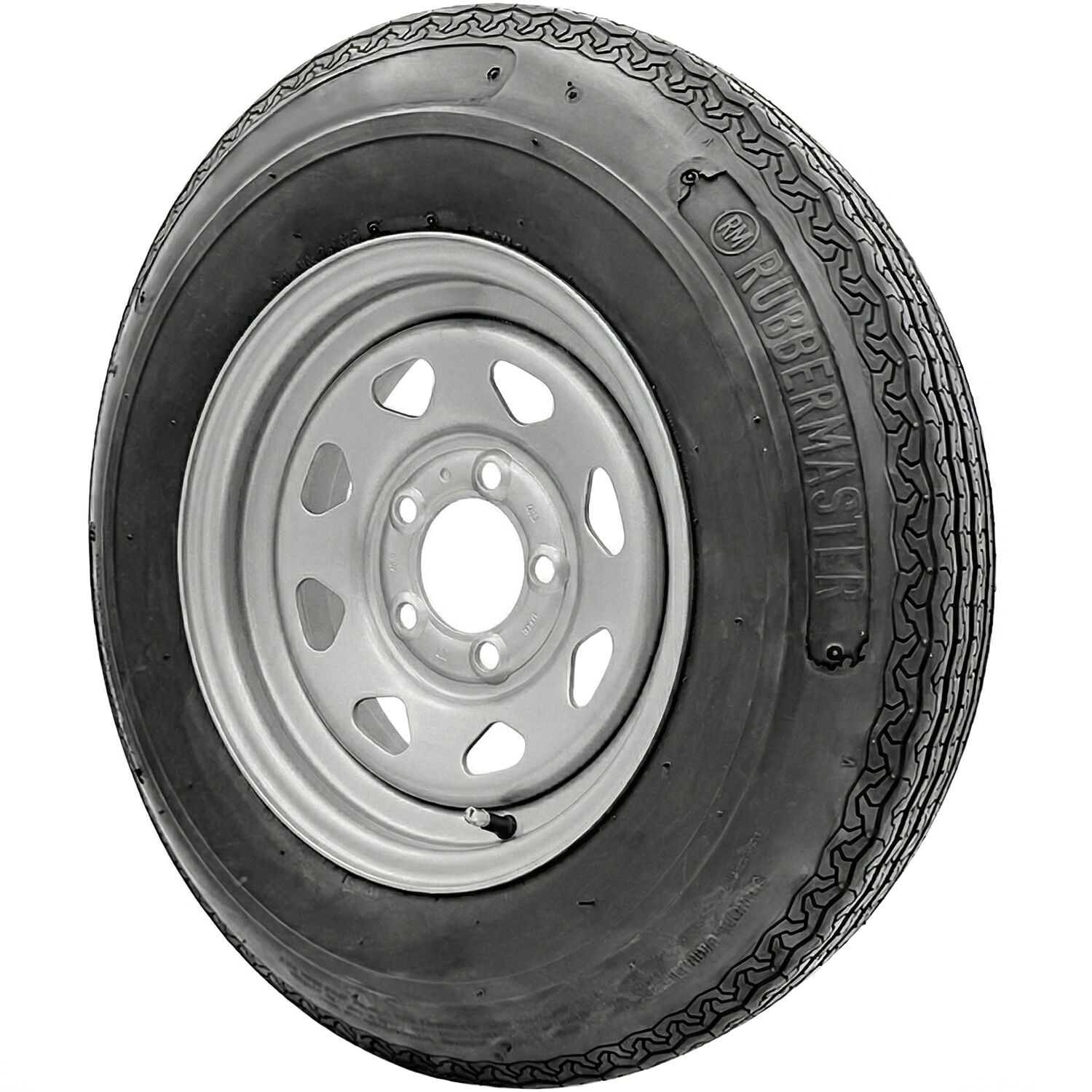 RubberMaster S257 ST C78-13 C (6 Ply) 13x4.5 5 x 114.3 Silver Eight Spoke