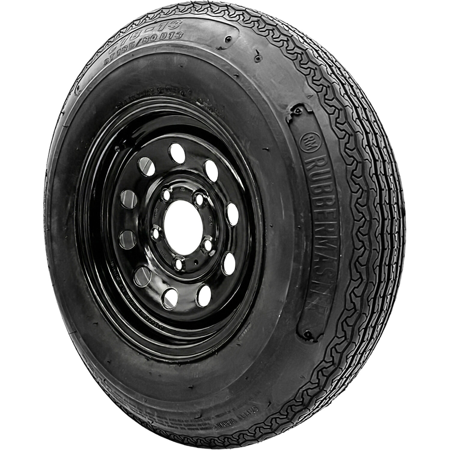 RubberMaster S257 ST C78-13 C (6 Ply) 13x4.5 5 x 114.3 Black Modular