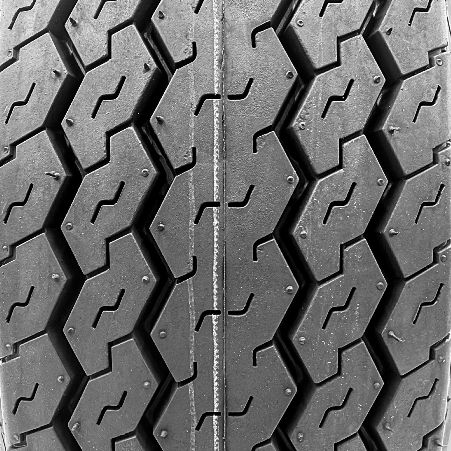 RubberMaster S258 ST F78-15 C (6 Ply) 15x6 6 x 139.7 Black Eight Spoke