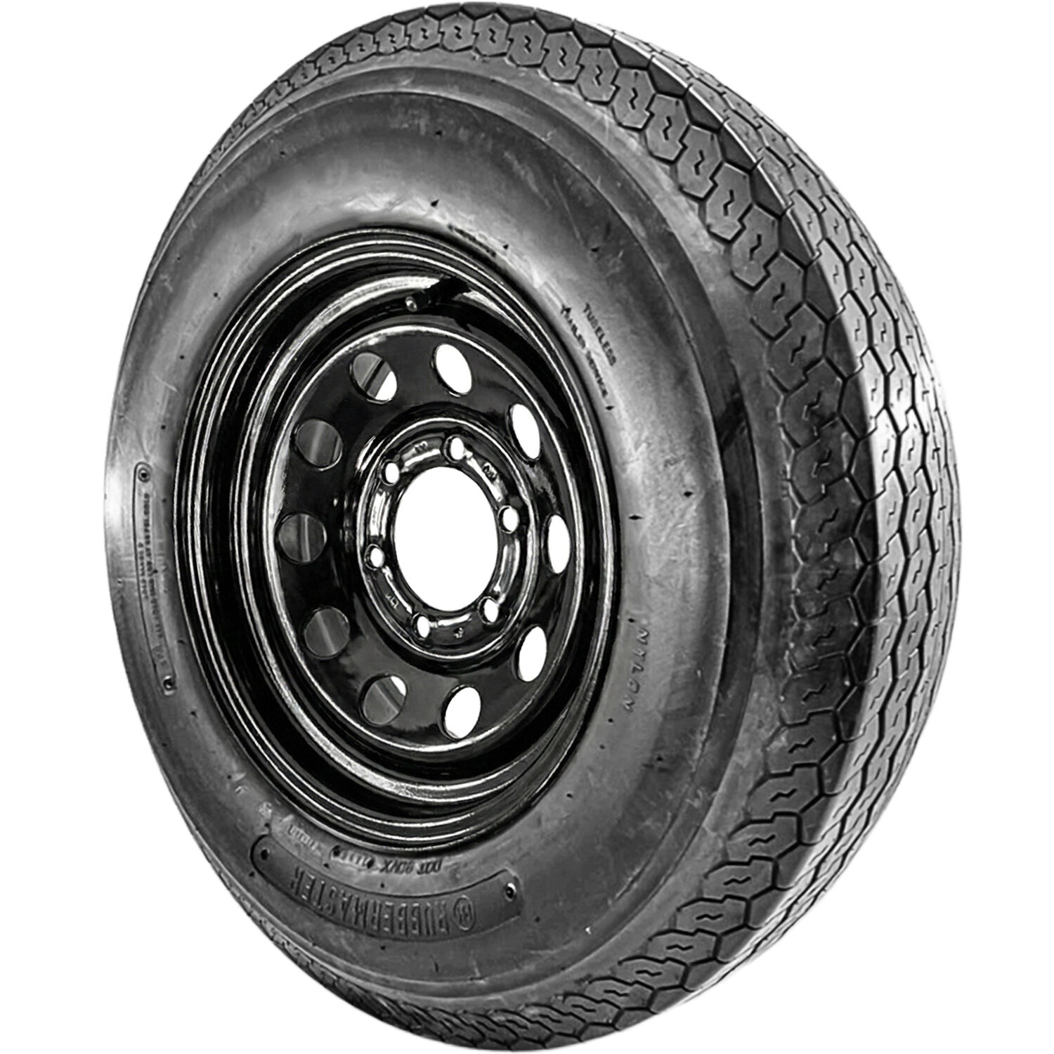 RubberMaster S258 ST H78-15 D (8 Ply) 15x6 6 x 139.7 Black Modular