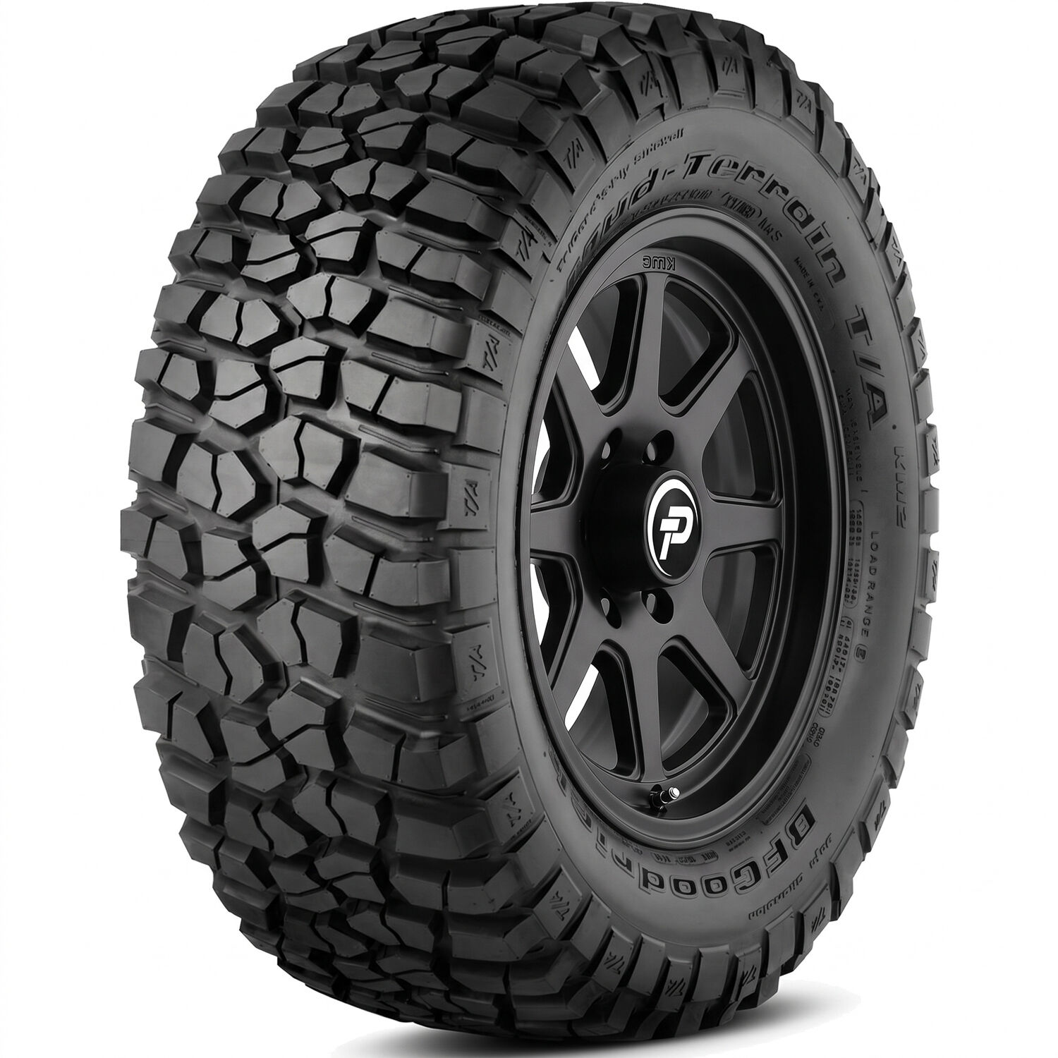 BFGoodrich Mud-Terrain T/A KM2 LT 255/75R17 111/108Q C (6 Ply)