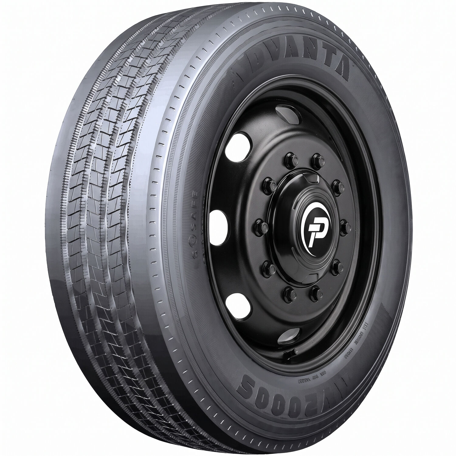 Advanta AV2000S Steel Belted 235/75R17.5 143/141J H (16 Ply) AS A/S All Season Tire
