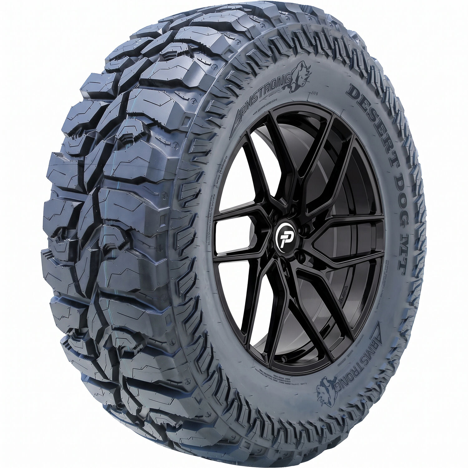 Armstrong Desert Dog MT LT 35X12.50R20 125Q F (12 Ply)