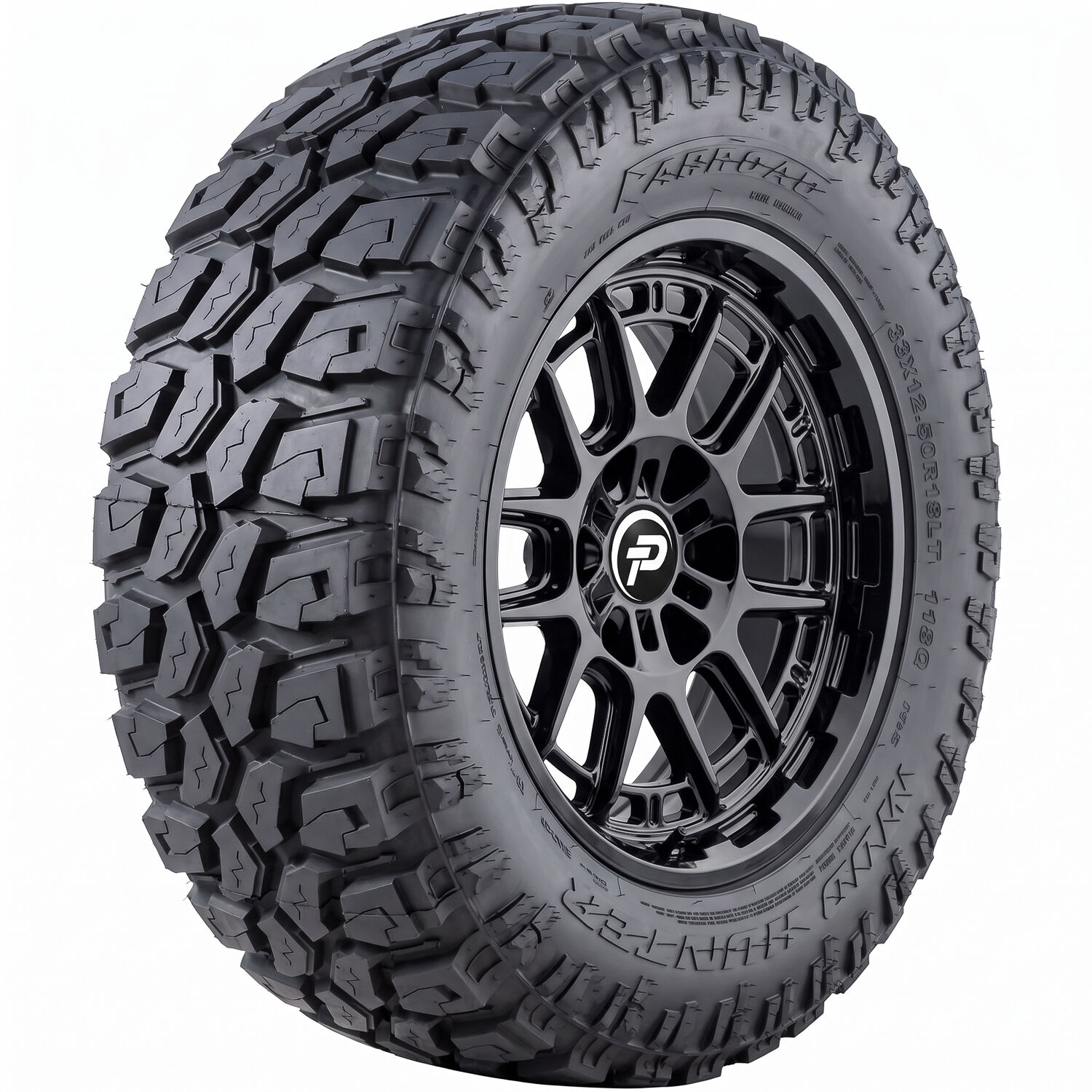 Farroad Mud Hunter LT 33X12.50R18 118Q E (10 Ply)