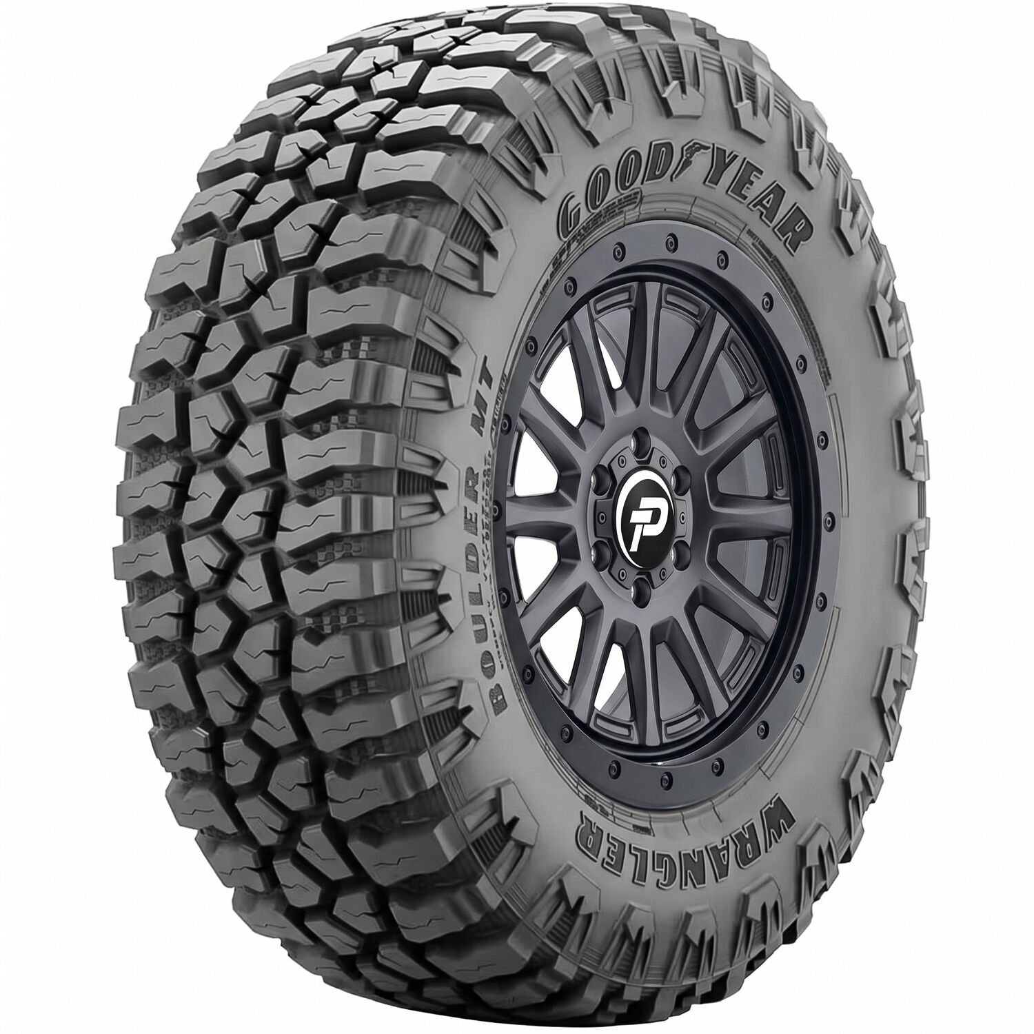 Goodyear Wrangler Boulder MT LT 35X12.50R20 125Q F (12 Ply)