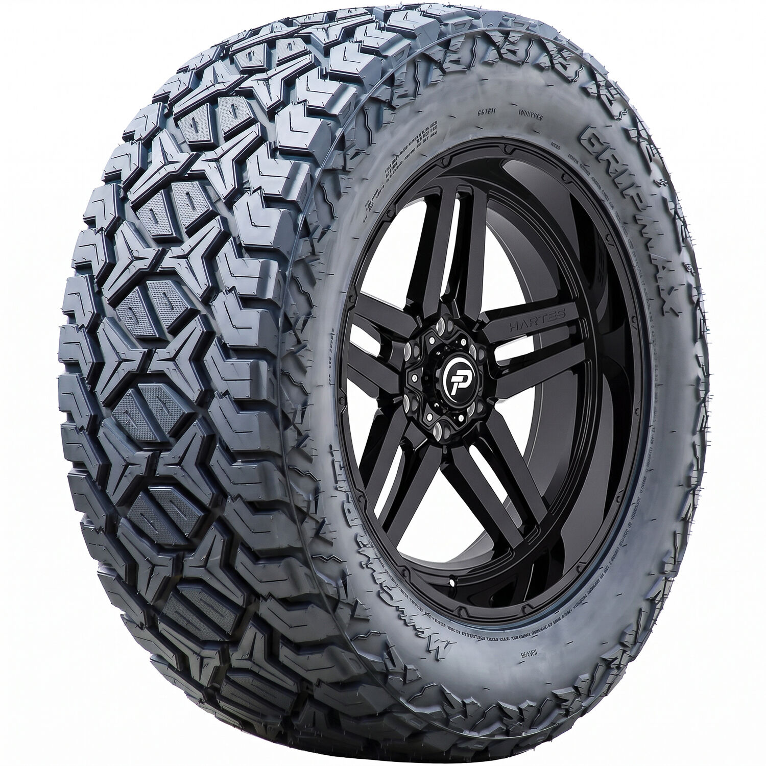 Gripmax MaxGrip R/T+ (3 Ply Sidewall) LT 33X12.50R17 124Q F (12 Ply)