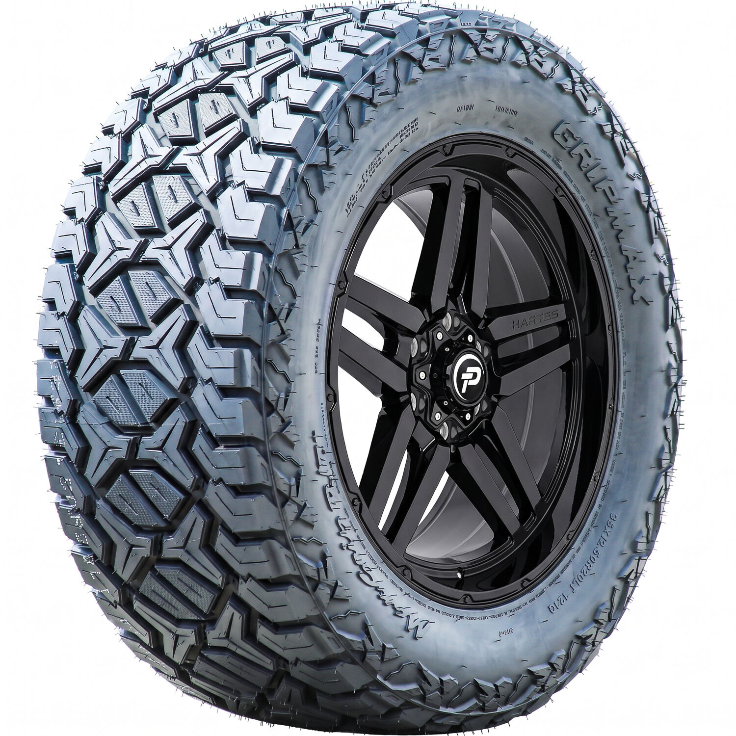 Gripmax MaxGrip R/T+ (3 Ply Sidewall) LT 35X13.50R20 126Q F (12 Ply)