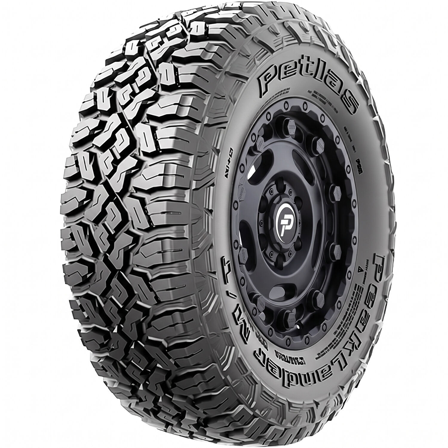 Petlas Peaklander M/T LT 35X12.50R20 121Q E (10 Ply)