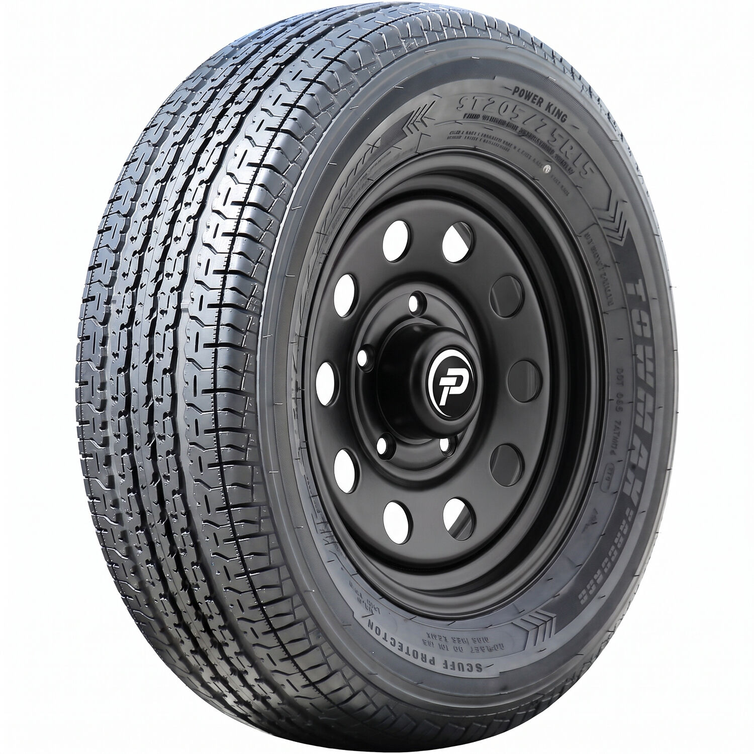 Power King Towmax Vanguard ST 205/75R15 101/97N C (6 Ply)