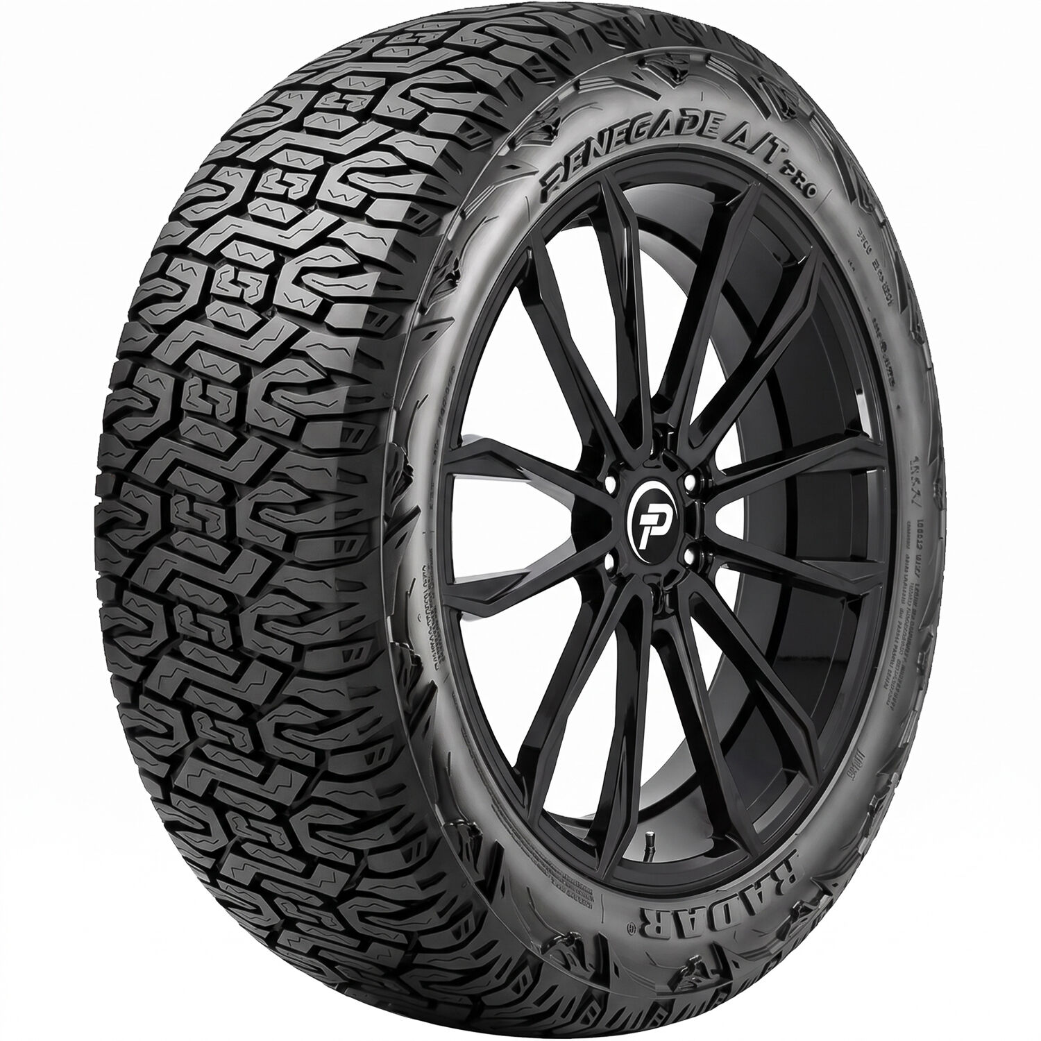 Radar Renegade A/T Pro LT 35X12.50R20 121R E (10 Ply) (OWL)