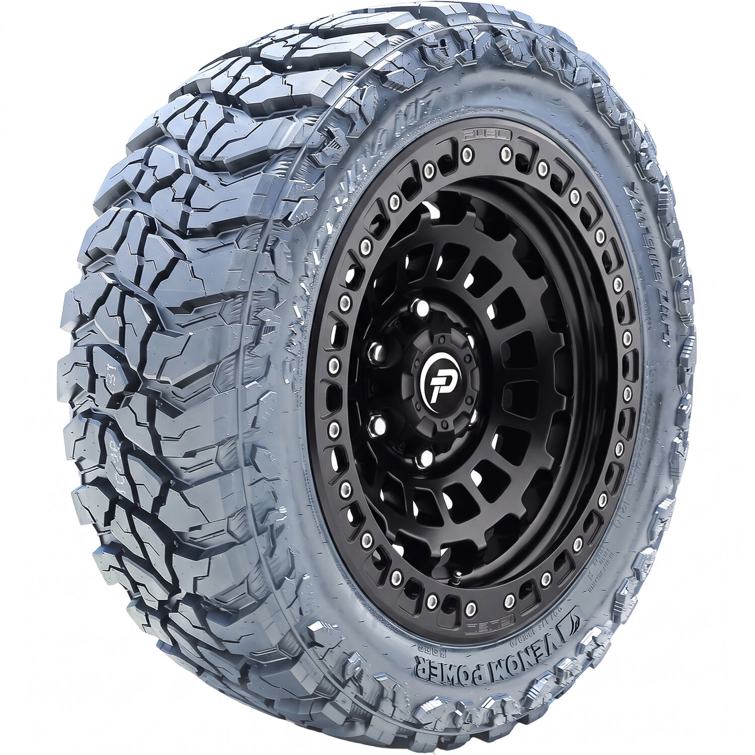Venom Power Swampthing M/T Xtreme Dirt LT 35X12.50R22 121Q F (12 Ply)