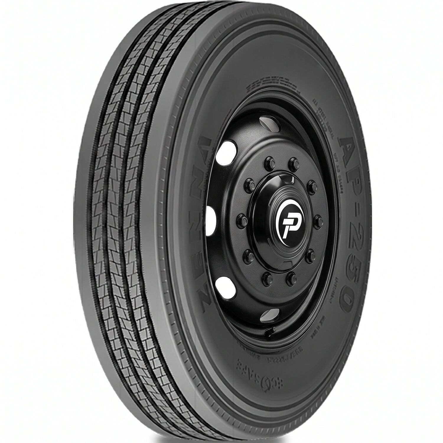 Zenna AP250 Steel Belted 255/70R22.5 140/137M H (16 Ply) AS A/S All Season Tire