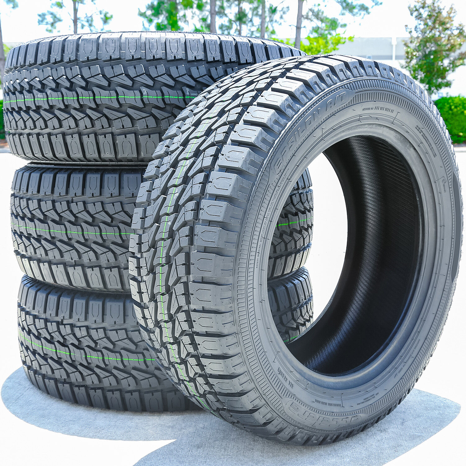 Accelera Epsilon AT Steel Belted LT 31X10.50R15 109Q C (6 Ply) A/T All Terrain Tire