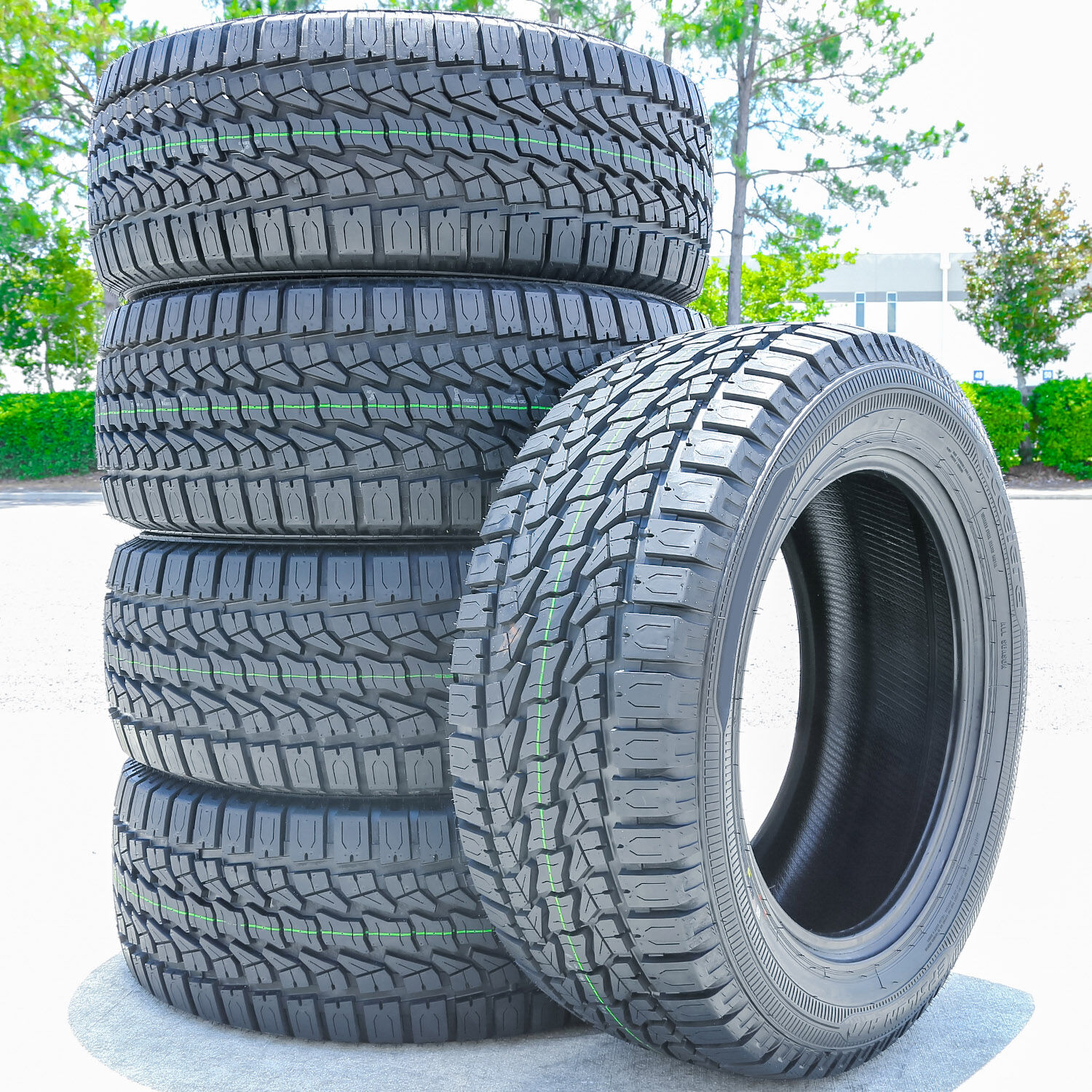 Accelera Epsilon AT Steel Belted LT 31X10.50R15 109Q C (6 Ply) A/T All Terrain Tire