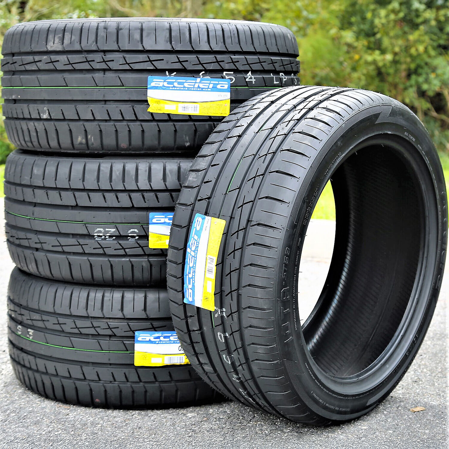 Set Of 4 Accelera Iota ST68 285/25R22 ZR 95W