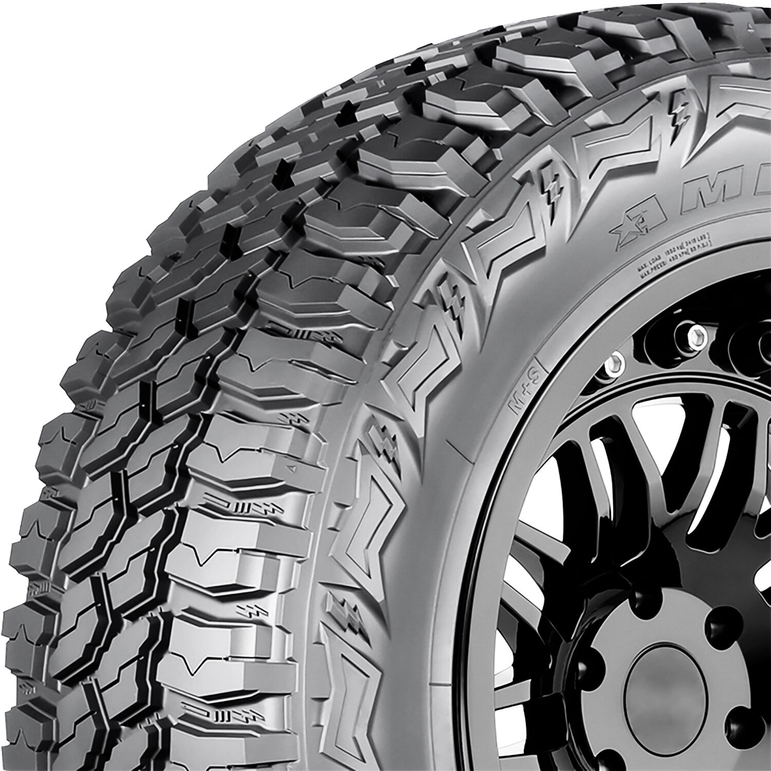 Americus Rugged M/T LT 33X12.50R15 108Q C (6 Ply)