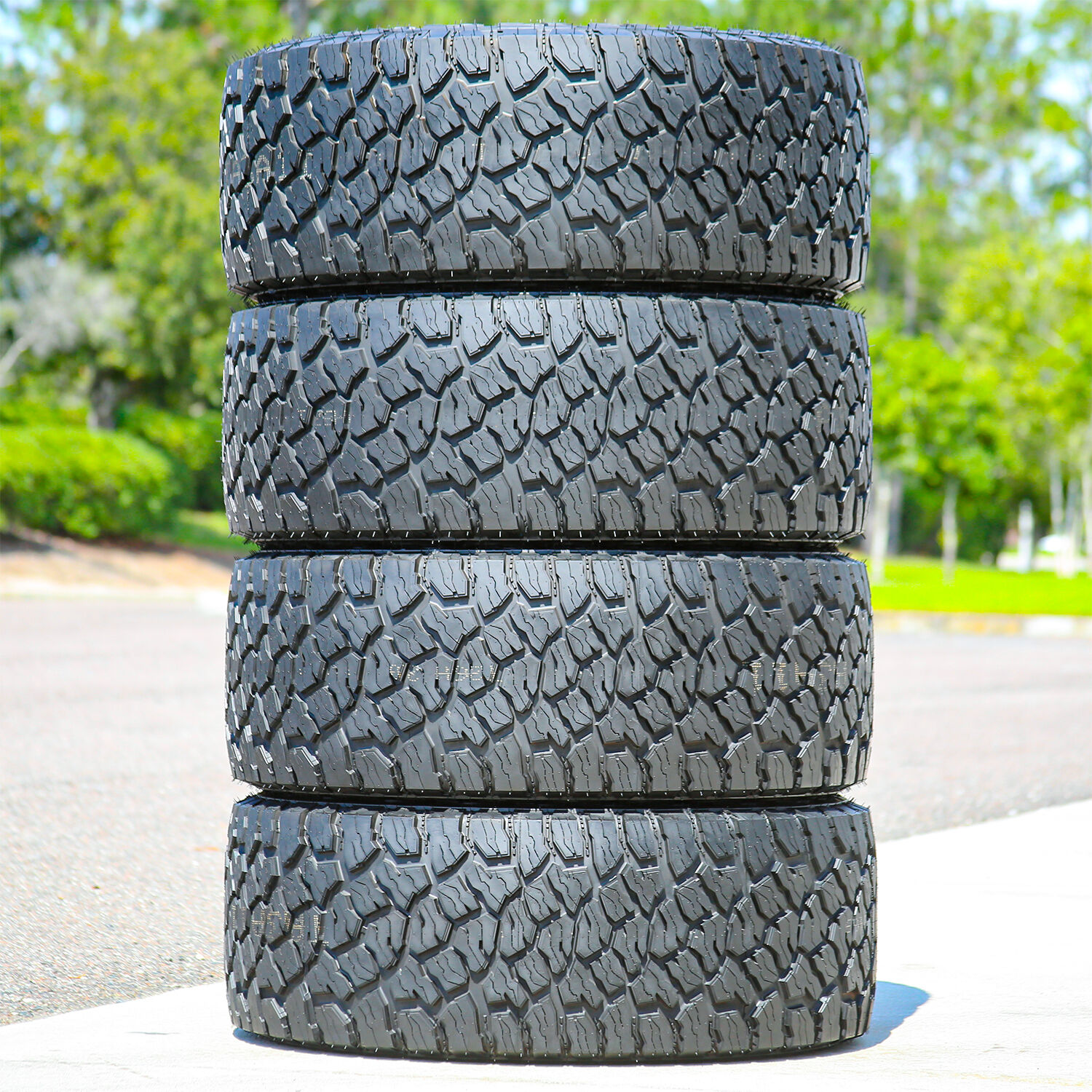 Set Of 4 Ameritread Trail Command AT LT 33X12.50R22 109R E (10 Ply)