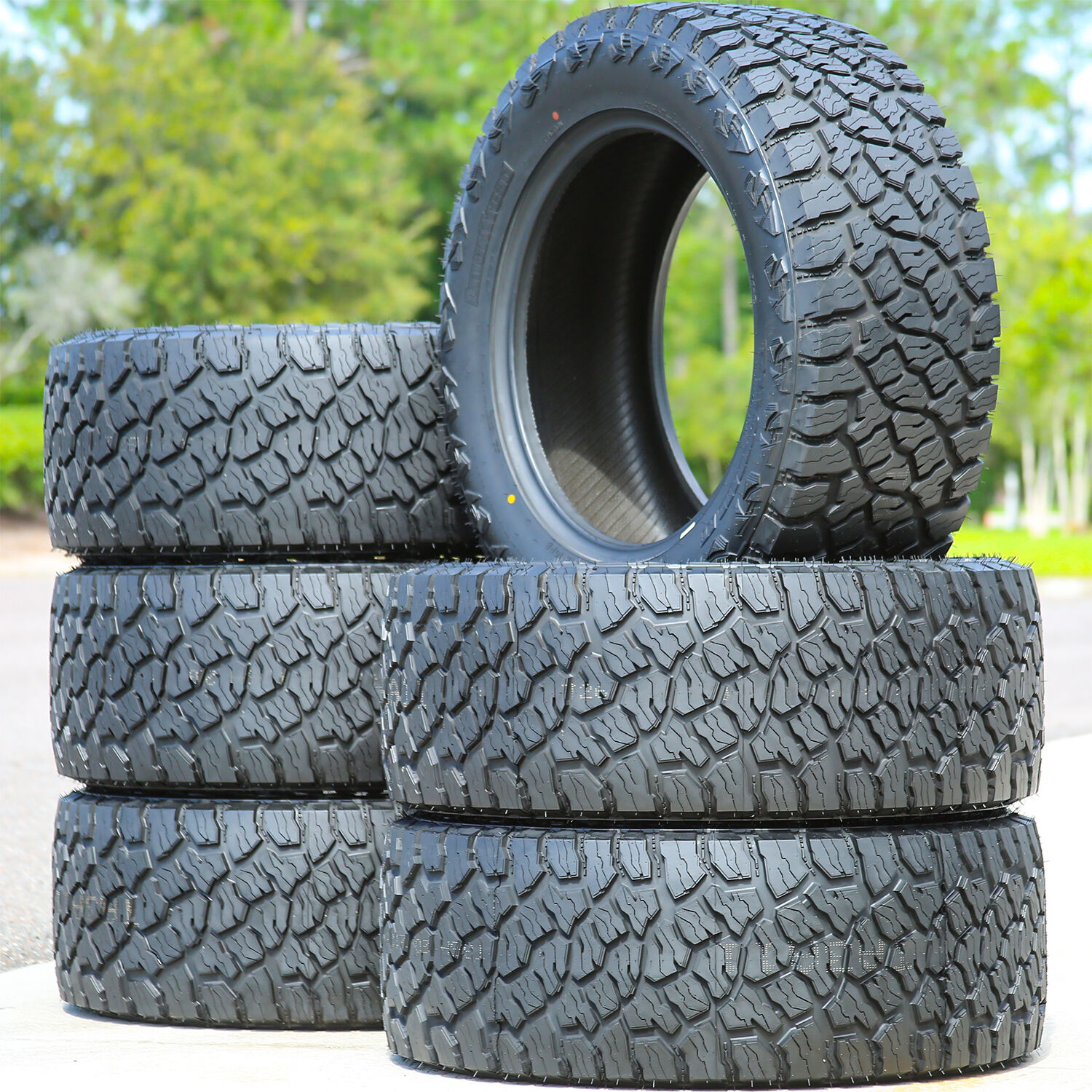 Set Of 4 Ameritread Trail Command AT LT 33X12.50R22 109R E (10 Ply)