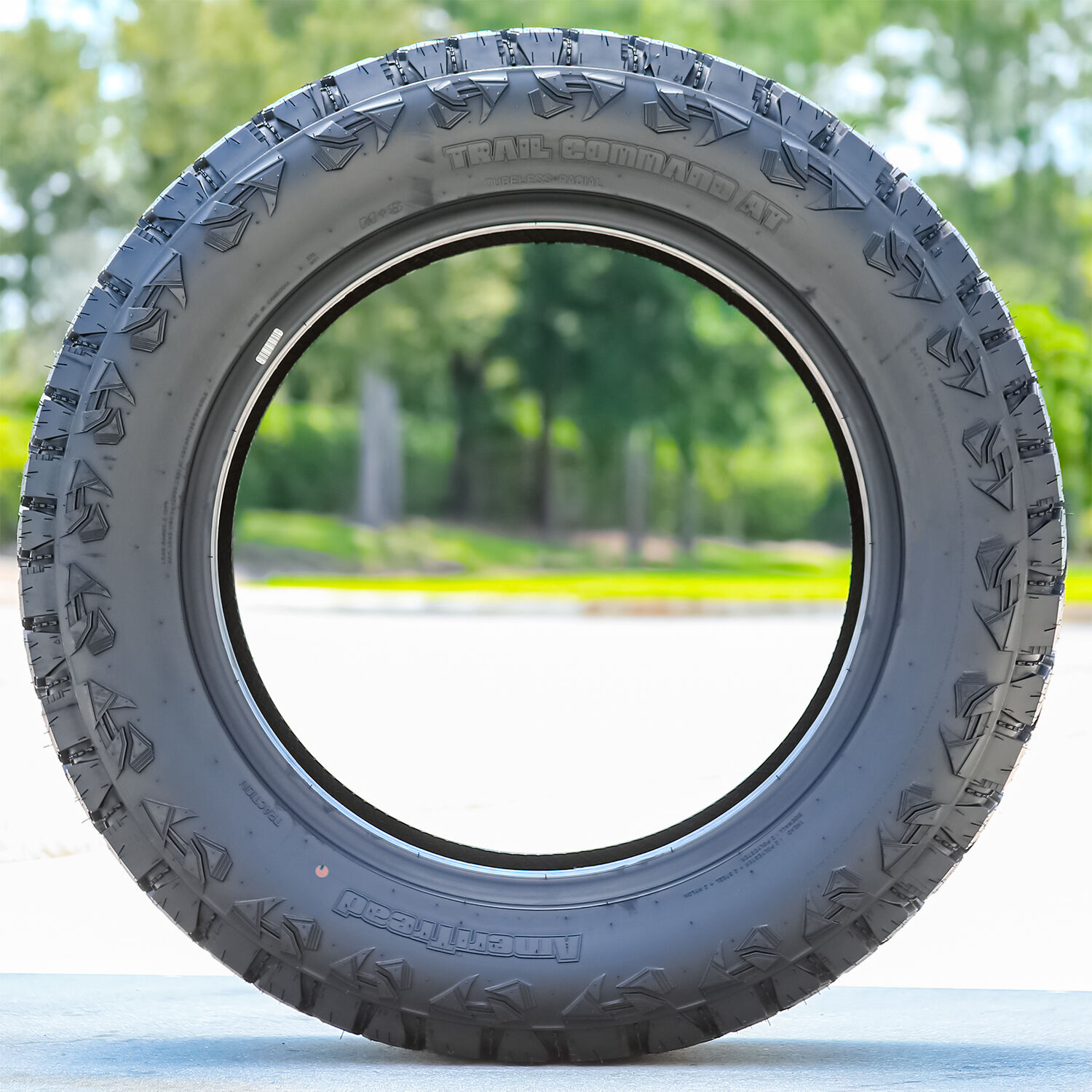 Set Of 4 Ameritread Trail Command AT LT 33X12.50R22 109R E (10 Ply)