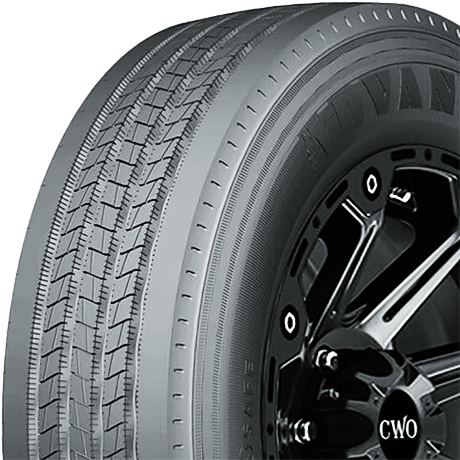 Advanta AV2000S Steel Belted 225/70R19.5 125/123M F (12 Ply) AS A/S All Season Tire