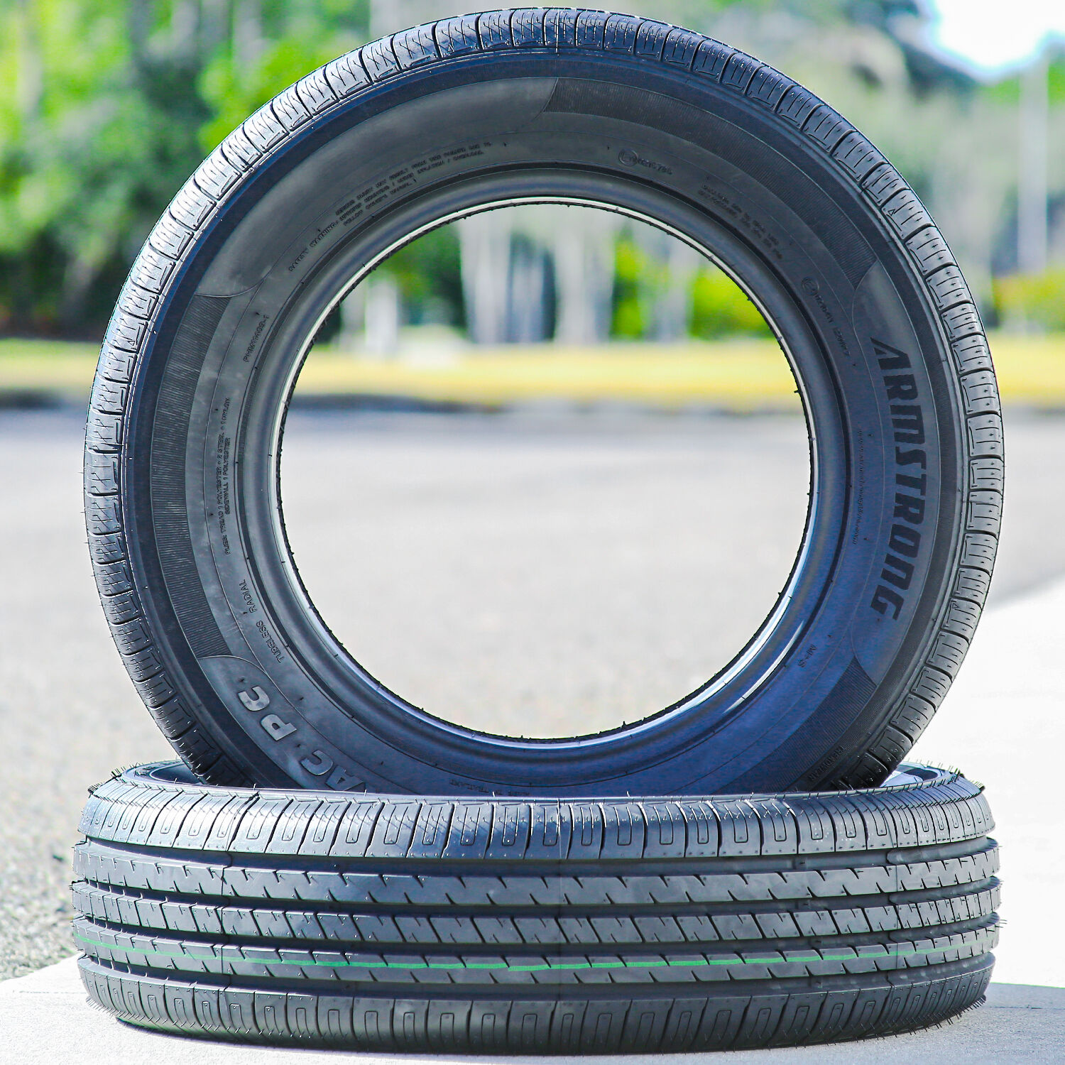 Set Of 4 Armstrong Blu-Trac PC 155/65R13 73T