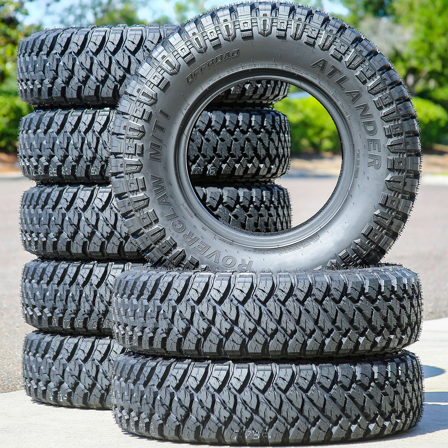 Atlander Roverclaw M/T I (3 Ply Sidewall) LT 245/75R16 108/104Q C (6 Ply)