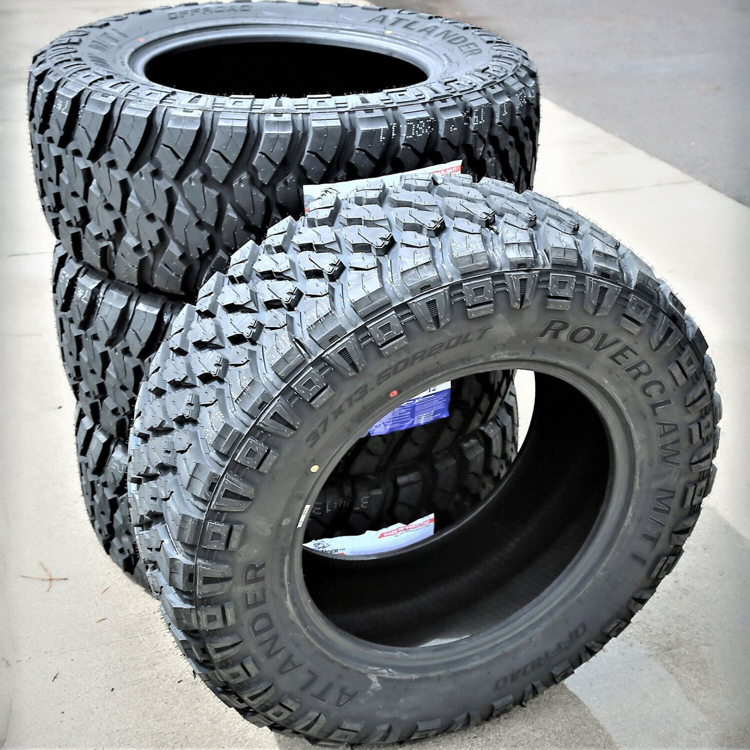 Atlander Roverclaw M/T I (3 Ply Sidewall) LT 37X13.50R20 128Q F (12 Ply)