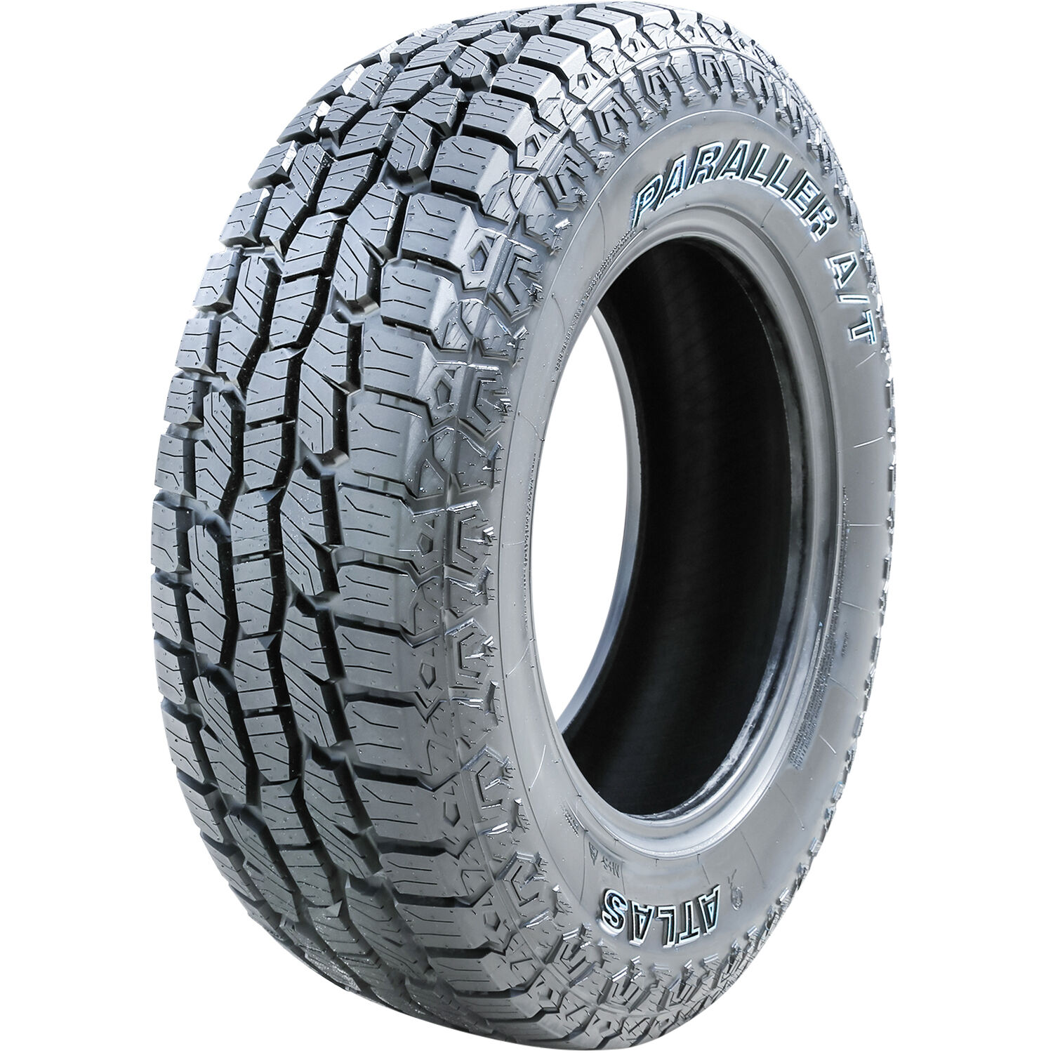 Set of 4 Atlas Tire Paraller A/T LT 225/75R16 115/112Q E (10 Ply) (OWL)