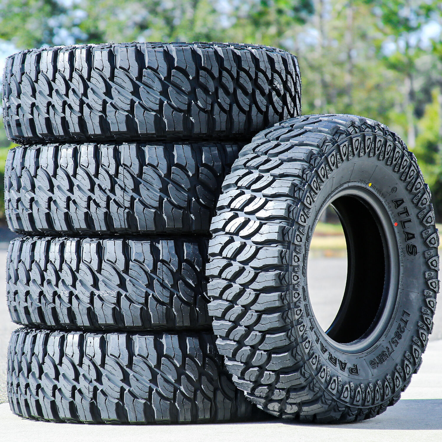 Atlas Tire Paraller M/T LT 285/75R16 126/123Q E (10 Ply)