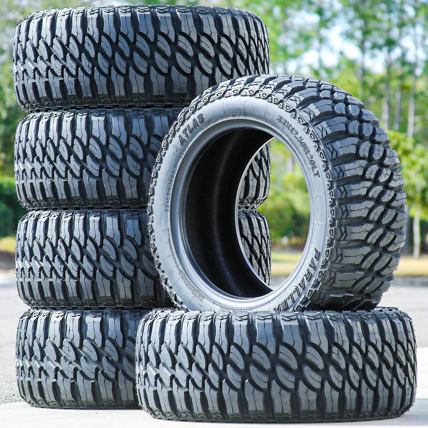 Atlas Tire Paraller M/T LT 33X12.50R20 119Q F (12 Ply)