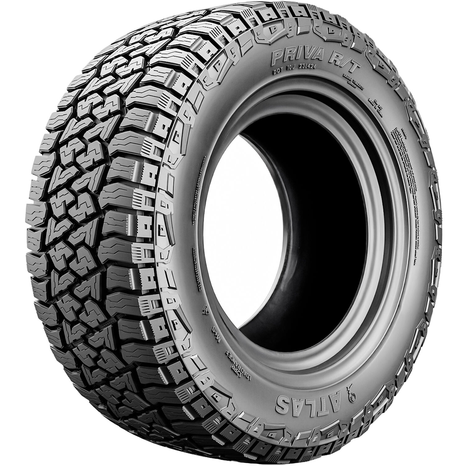Atlas Priva R/T LT 37X12.50R20 128Q F (12 Ply)