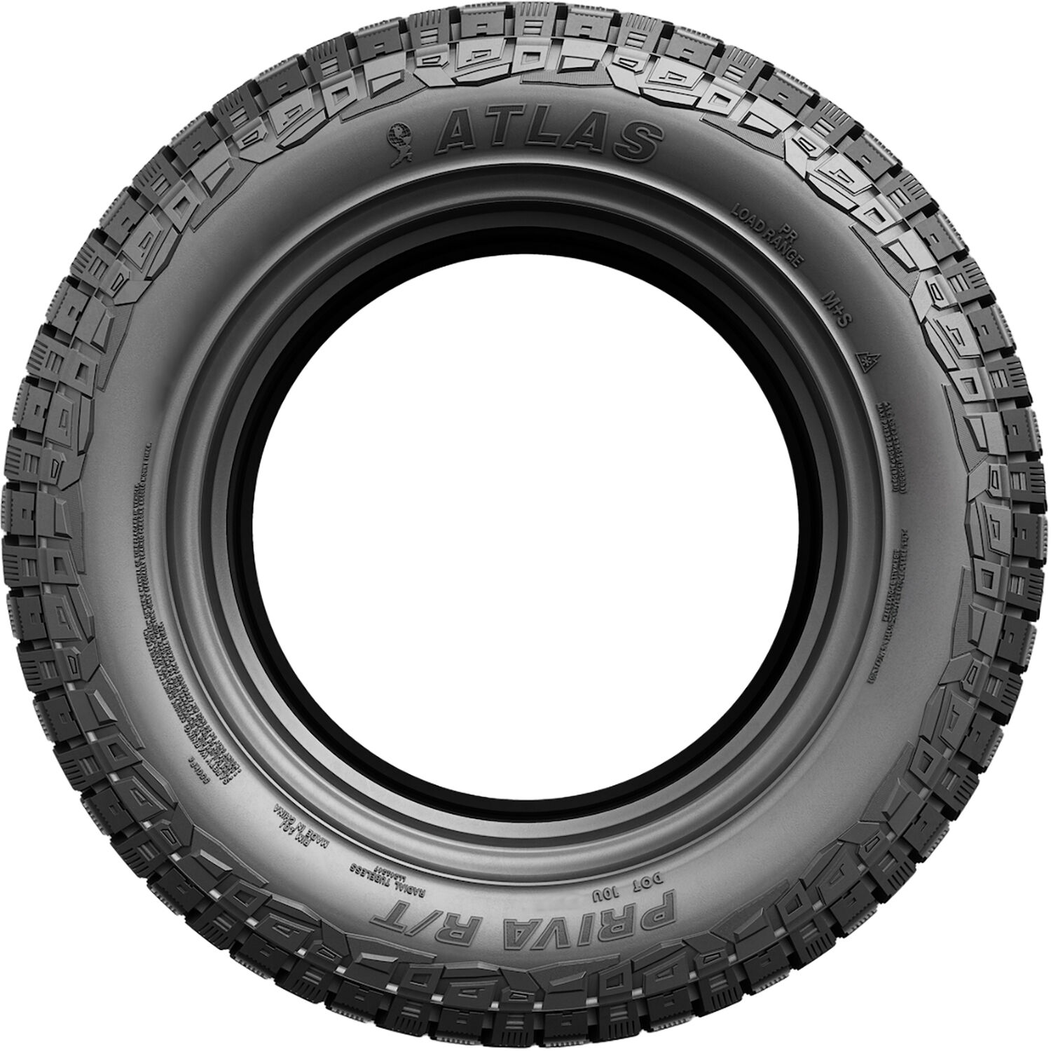 Atlas Priva R/T LT 37X12.50R20 128Q F (12 Ply)