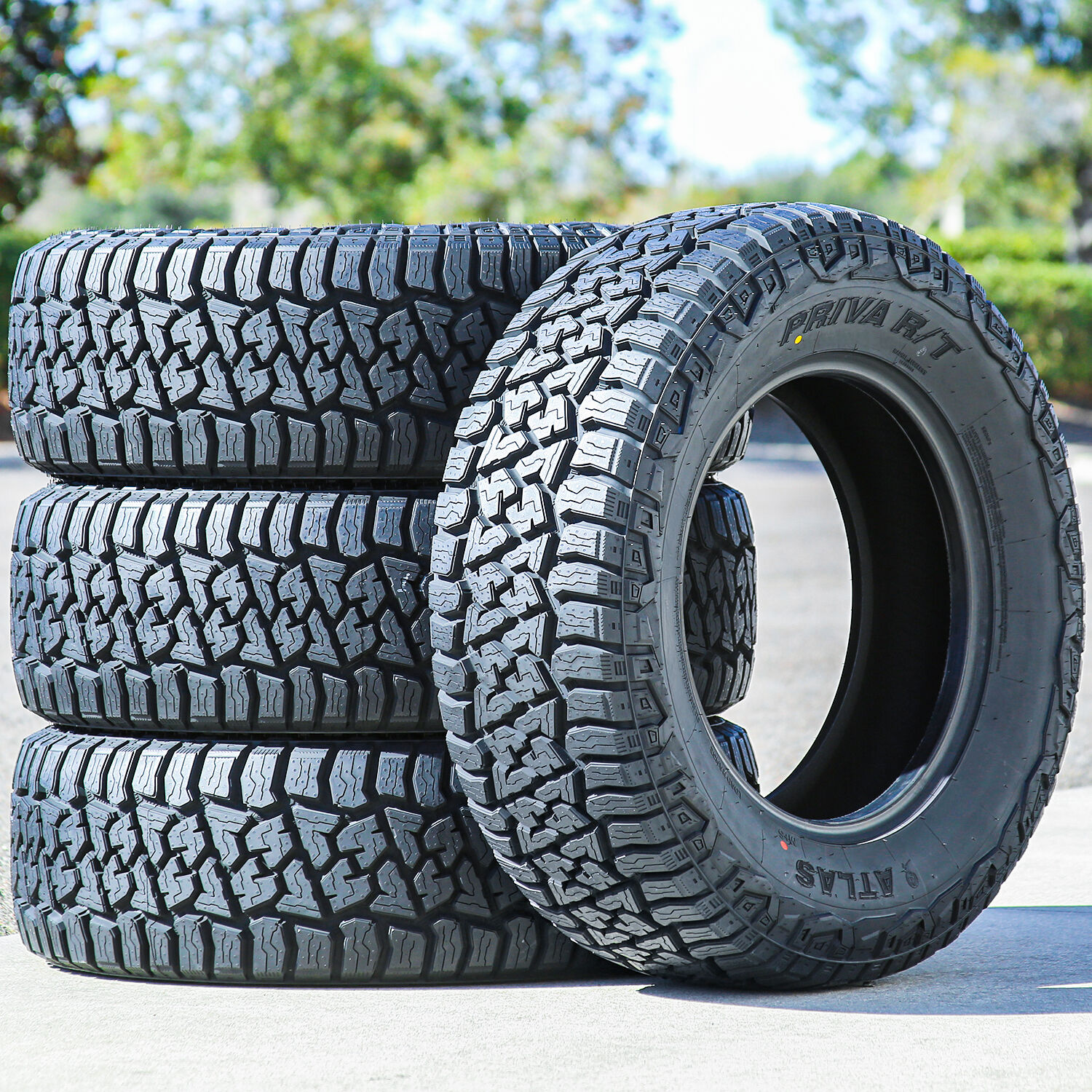 Atlas Priva R/T LT 33X12.50R17 120Q E (10 Ply)