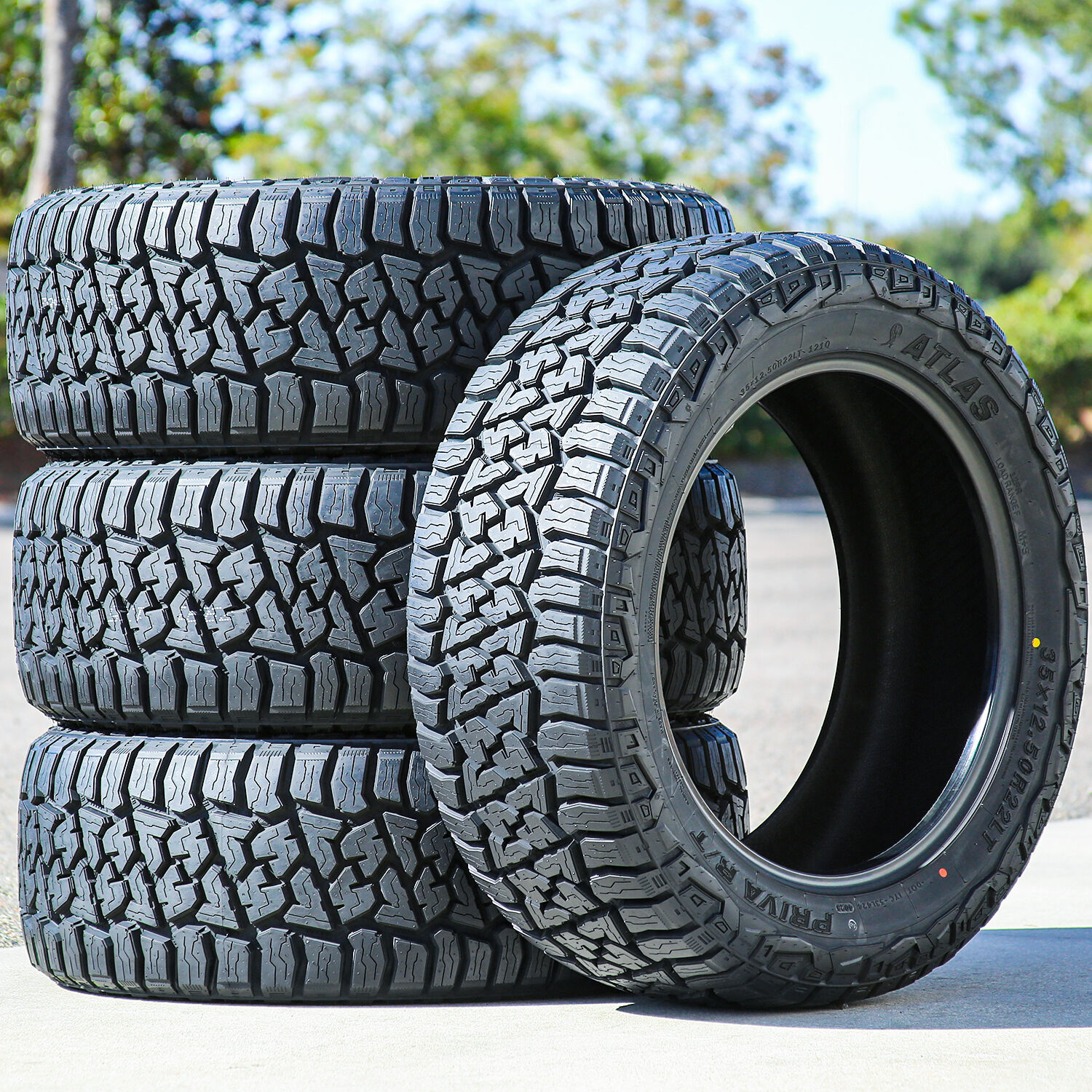 Atlas Priva R/T LT 35X12.50R22 121Q F (12 Ply)