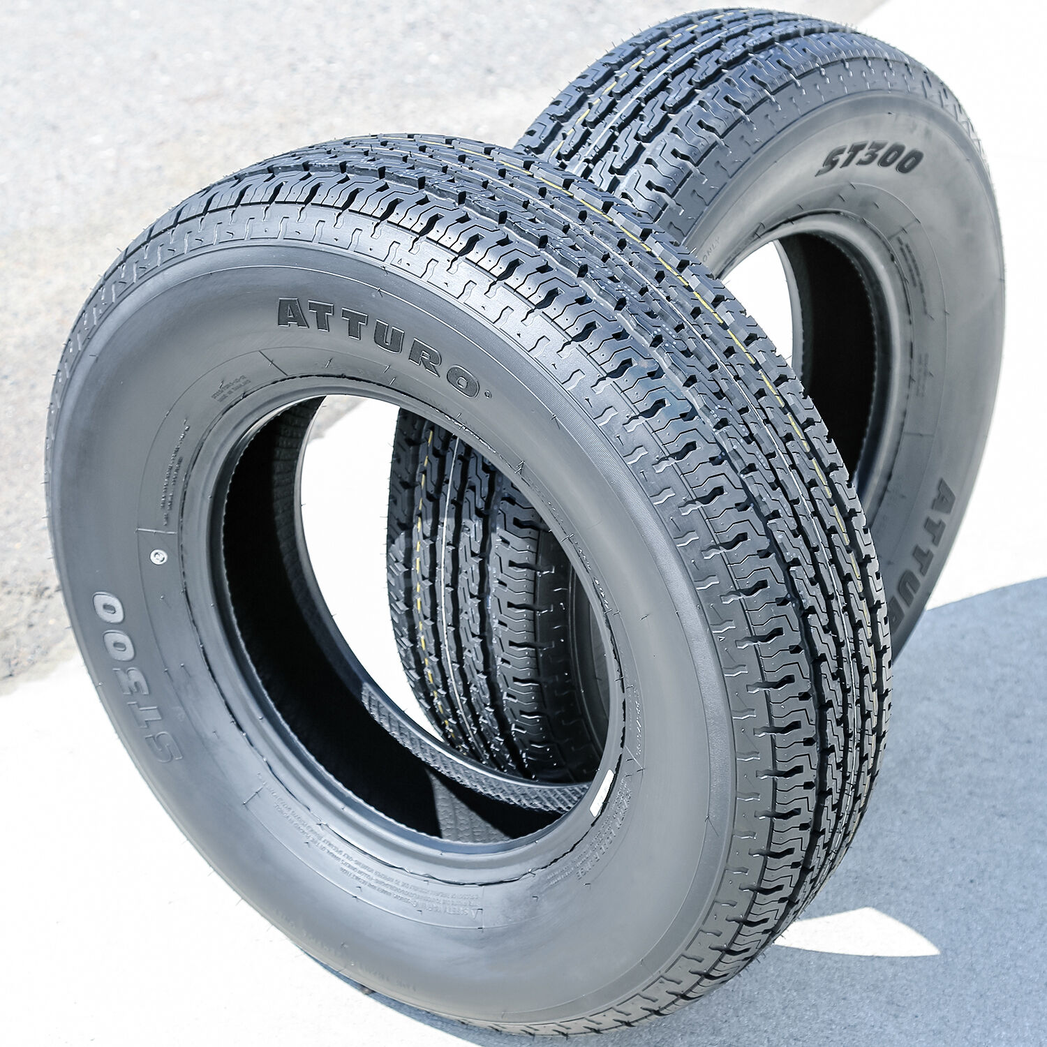 Atturo ST300 ST 225/75R15 117/112M E (10 Ply) Trailer Tire