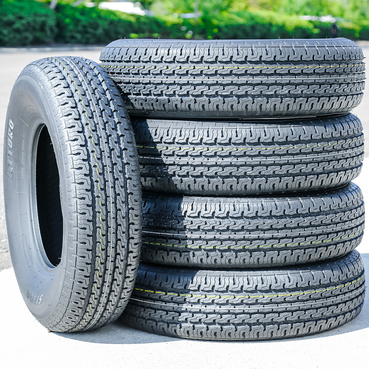 Atturo ST300 ST 225/75R15 117/112M E (10 Ply) Trailer Tire