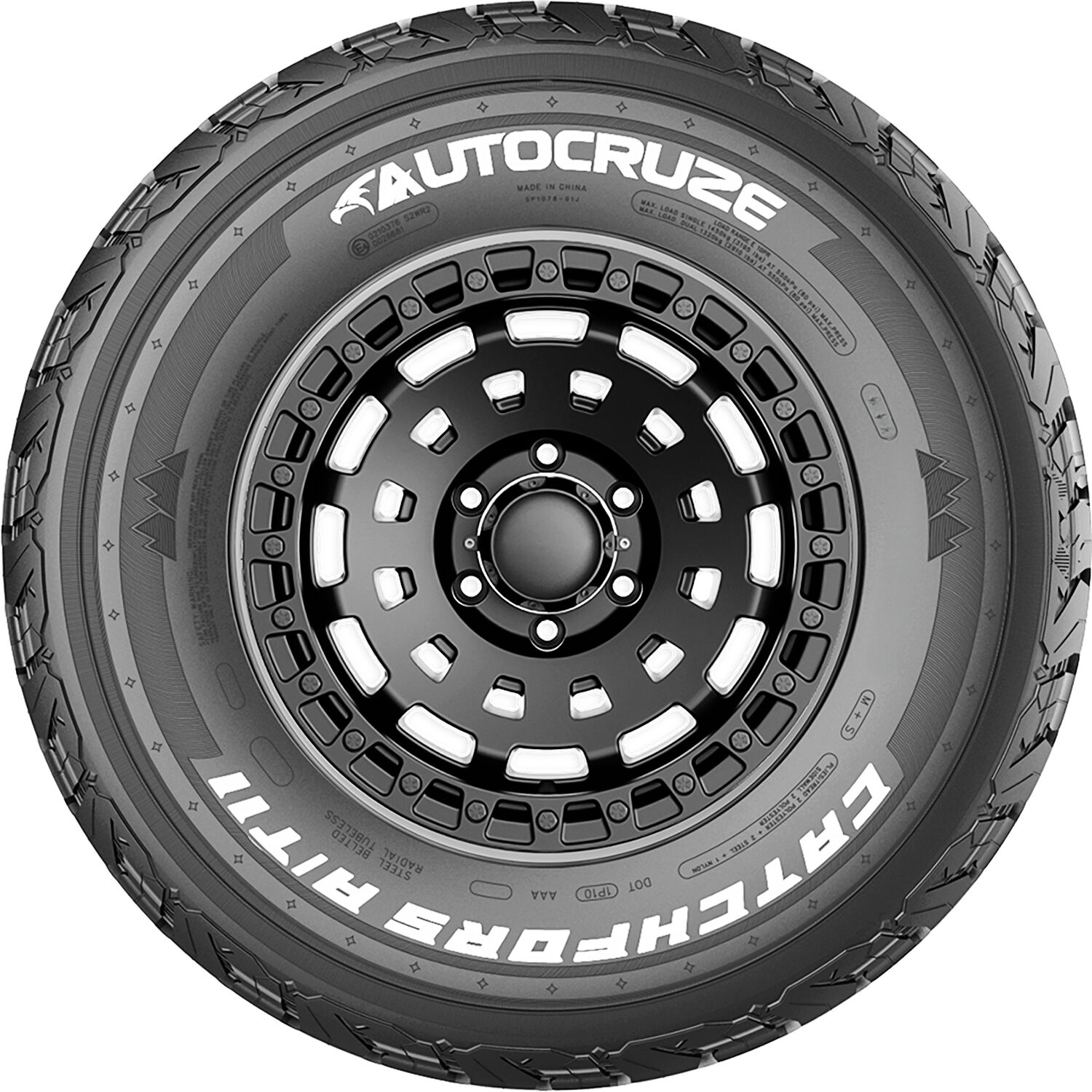 Autocruze Catchfors A/T II LT 265/60R20 121/118S E (10 Ply)